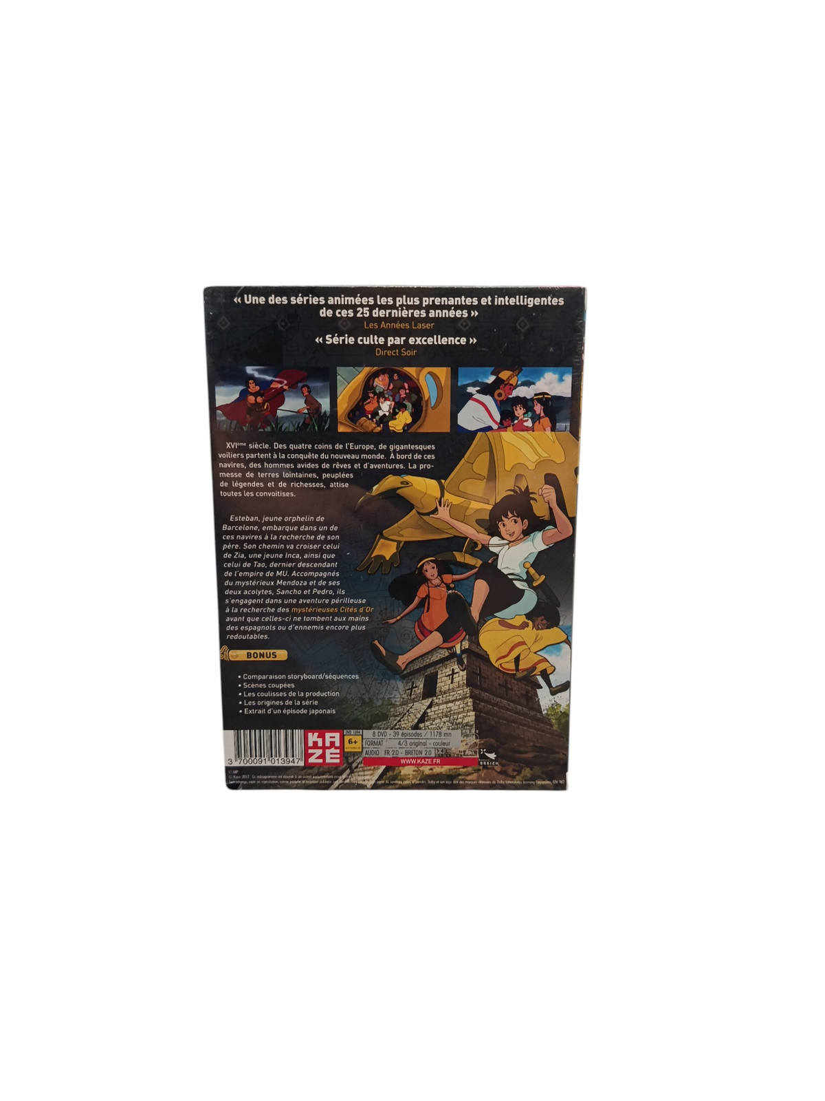 Les mystérieuses Cités d'Or Intégrale 39 épisodes DVD Collector Neuf Blister FR