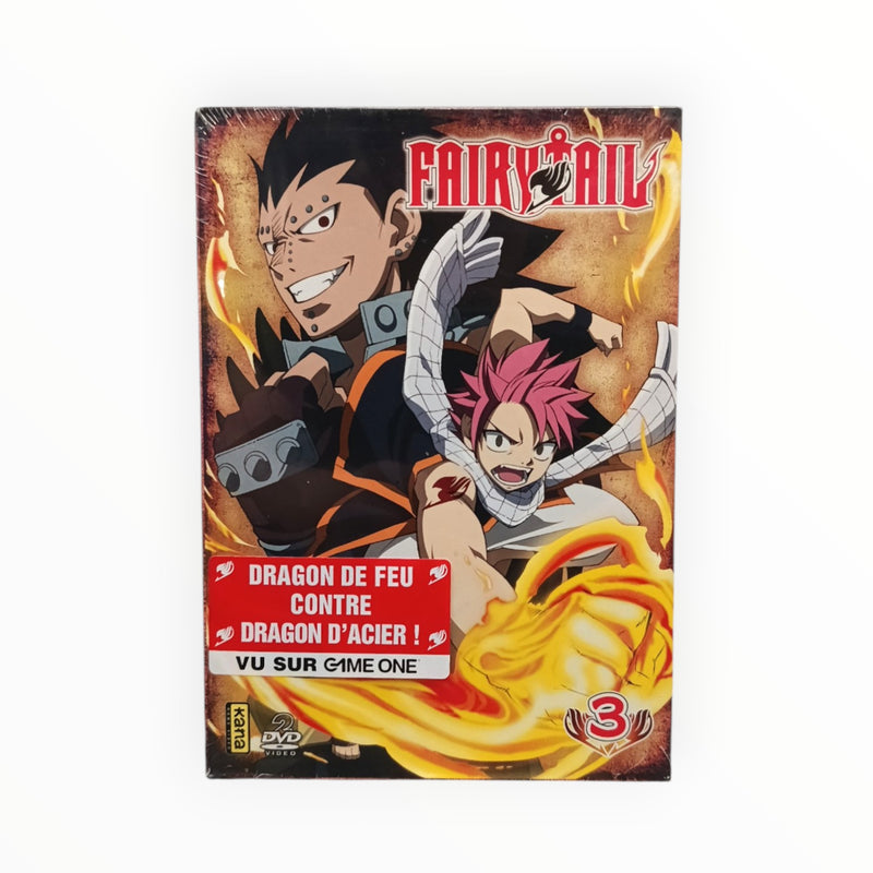 Fairy Tail dragon de feu 3 DVD Collector Neuf Blister FR