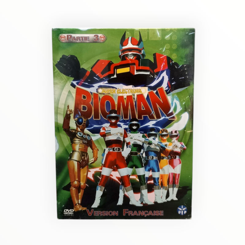 Super Electrons bioman partie 3 DVD Collector Neuf FRA