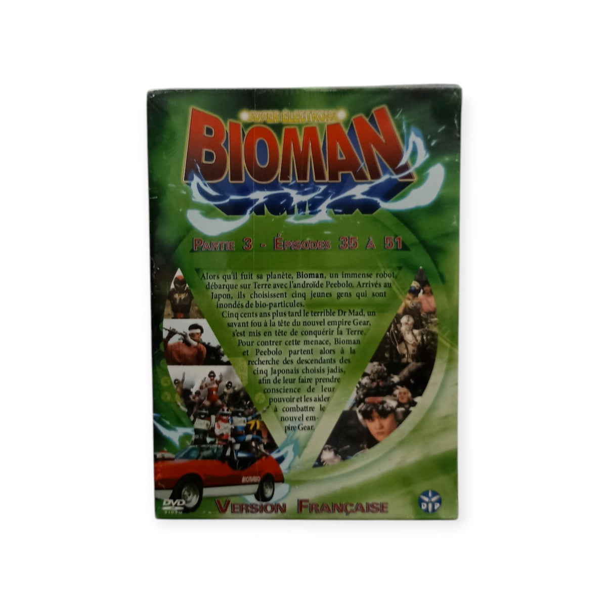 Super Electrons bioman partie 3 DVD Collector Neuf FRA