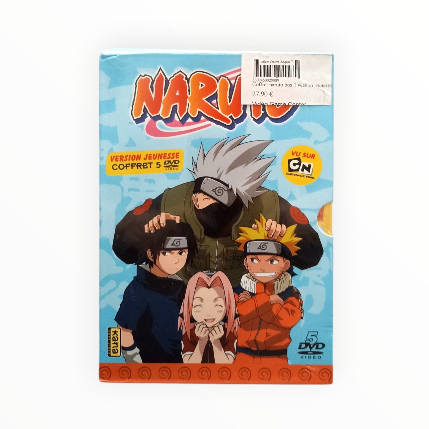 Naruto Coffret 5 DVD Collector Neuf FRA