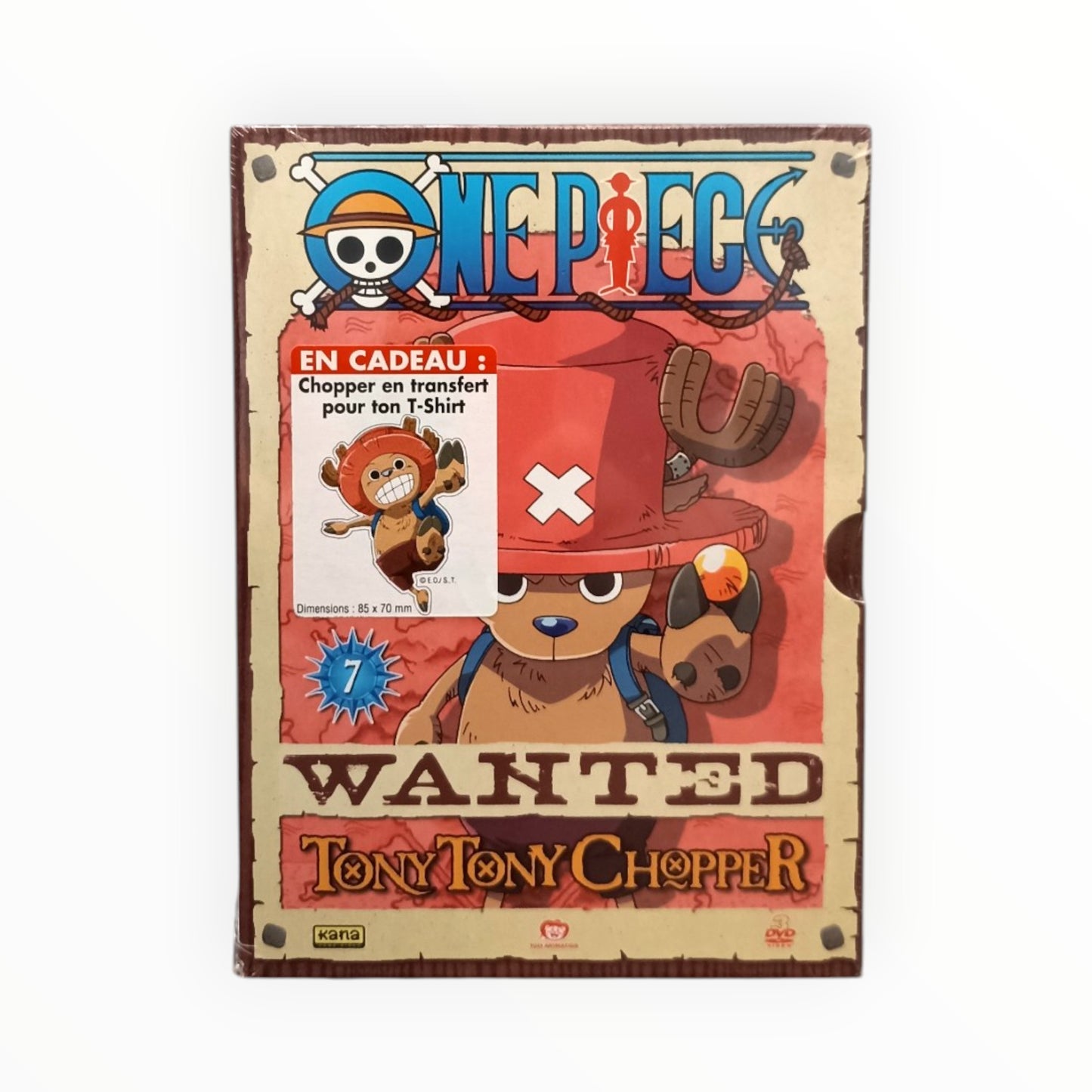 One Piece Wanted Tony Tony Chopper Box 7 DVD Collector