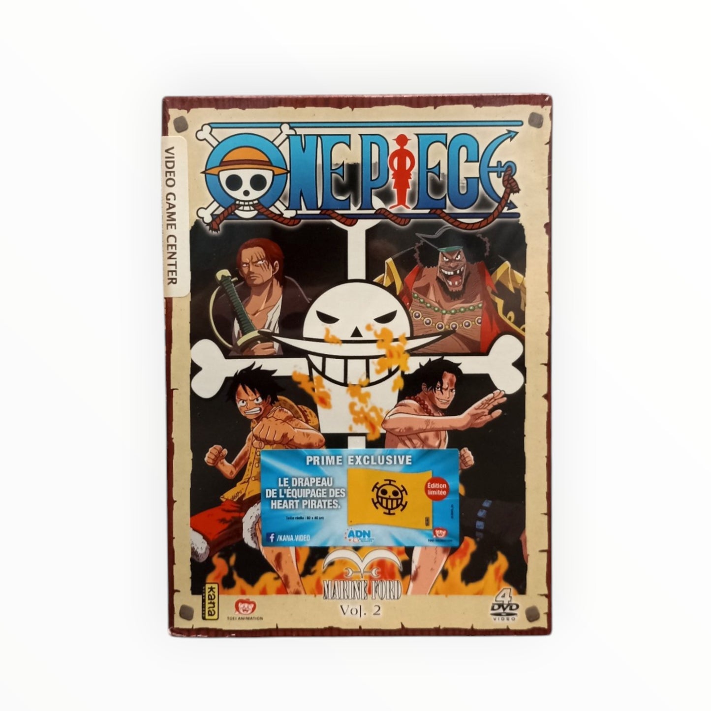 One Piece Marine Ford Volume 2 neuf Français Drapeau Offert