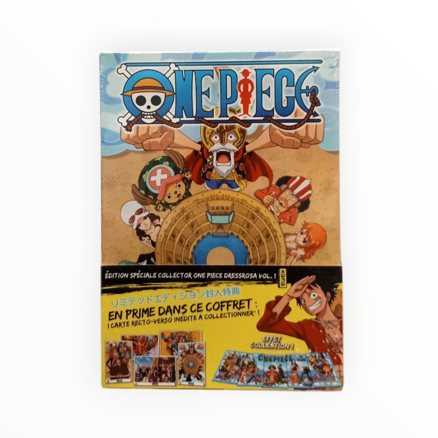 One Piece Edition Spéciale Collector One Piece Dressrosa vol 1 DVD Collector Neuf FRA