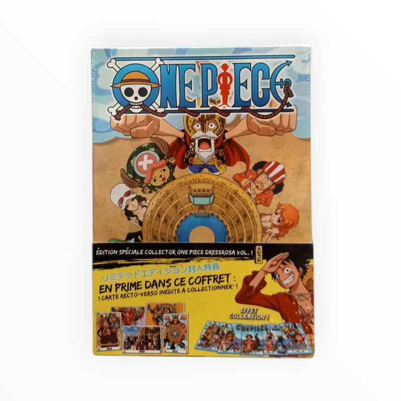 One Piece Edition Spéciale Collector One Piece Dressrosa vol 1 DVD Collector Neuf FRA