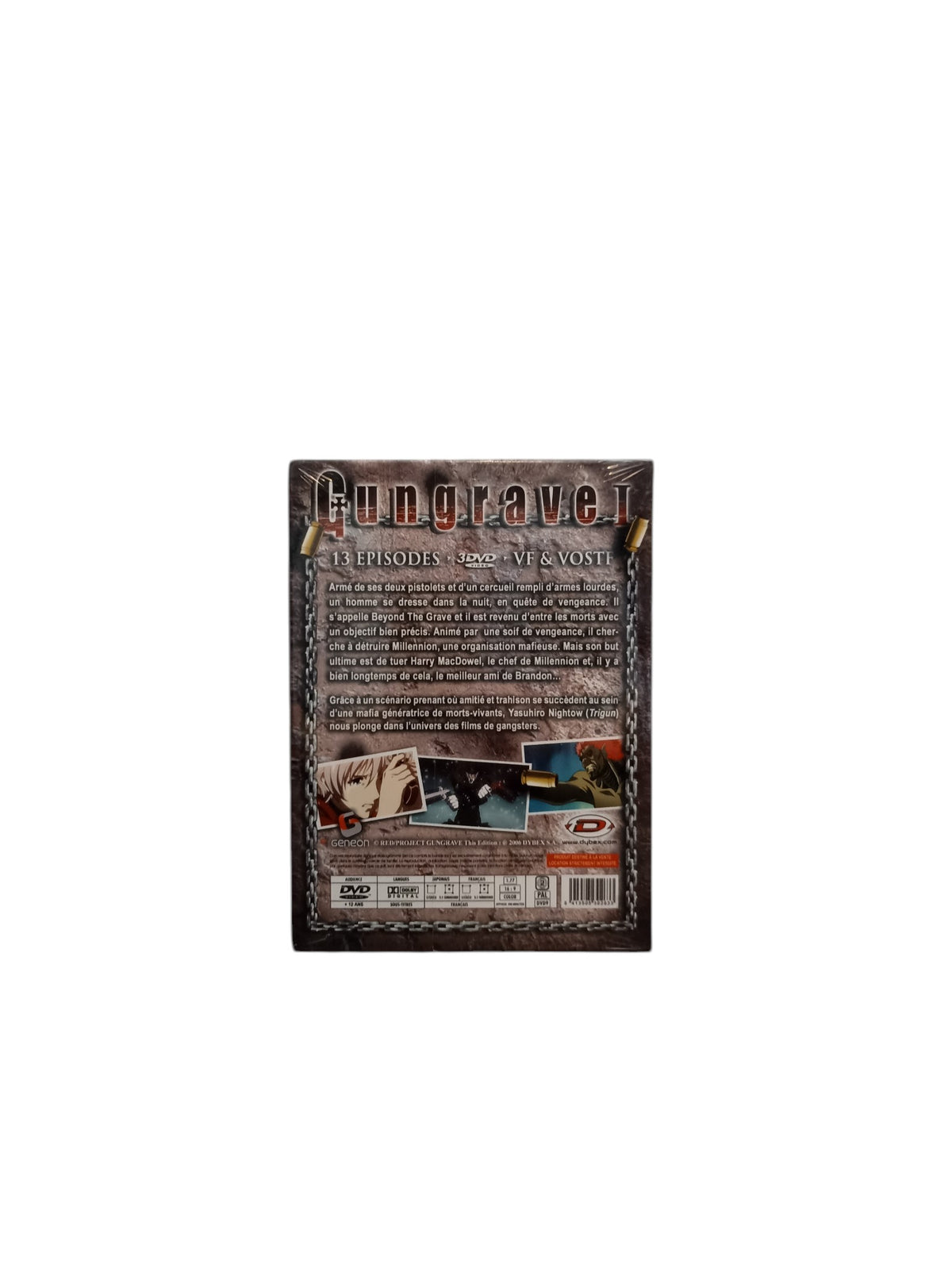 Gungrave 1 Beyond the Grave DVD Collector Neuf FRA