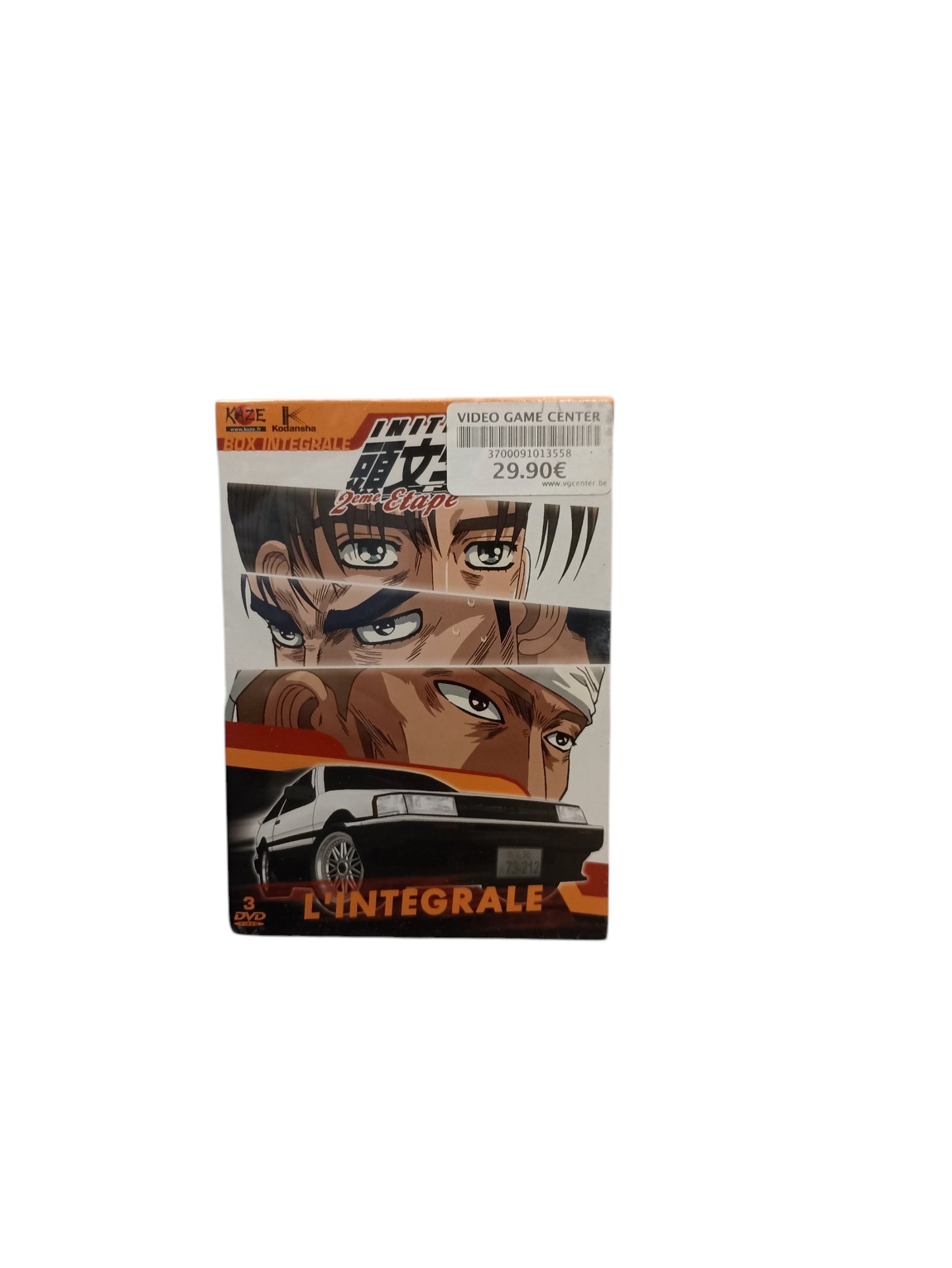 Initial D 2ème étape DVD Collector Neuf FRA