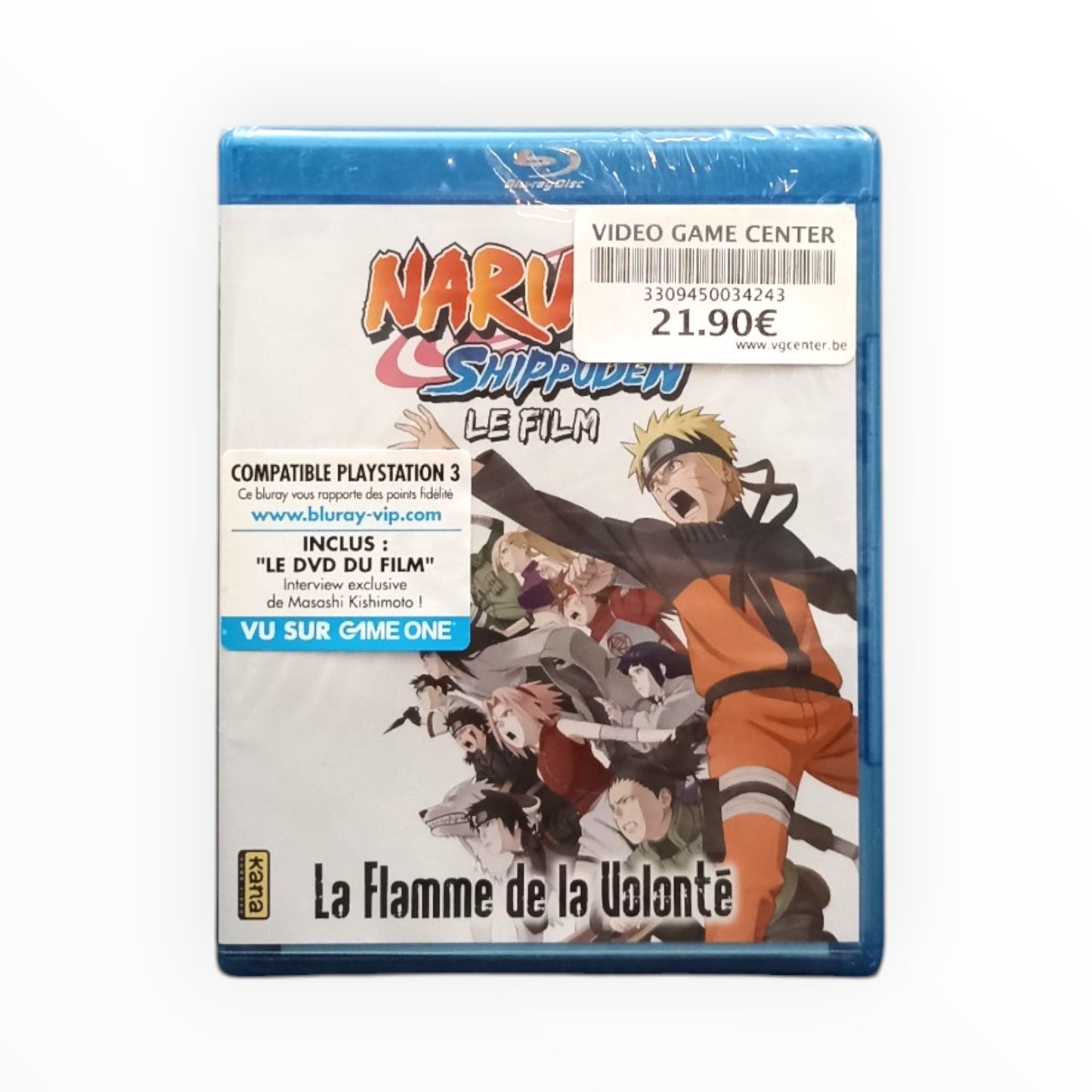 Naruto Shippuden Le Film La Flamme de la Volonté Blueray DVD Classic Neuf Blister FR