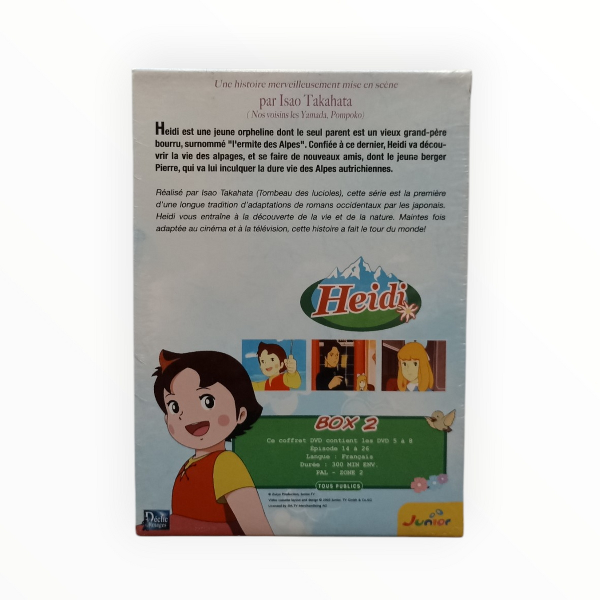 Heidi Box 2 DVD Collector Neuf FRA