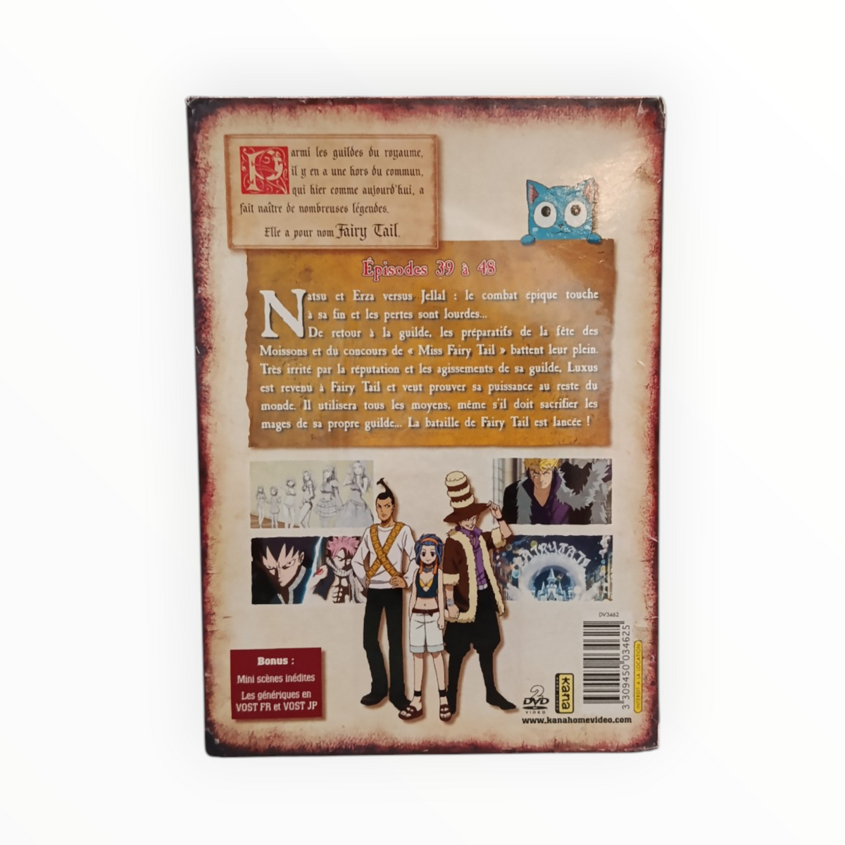 Fairy Tail Volume 5 DVD Collector Neuf FRA