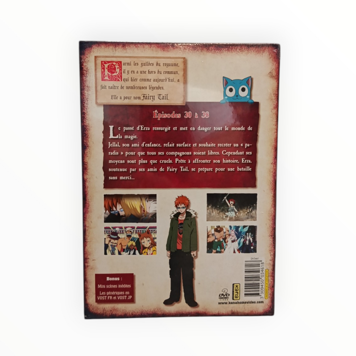 Fairy Tail Volume 4 DVD Collector Neuf FRA