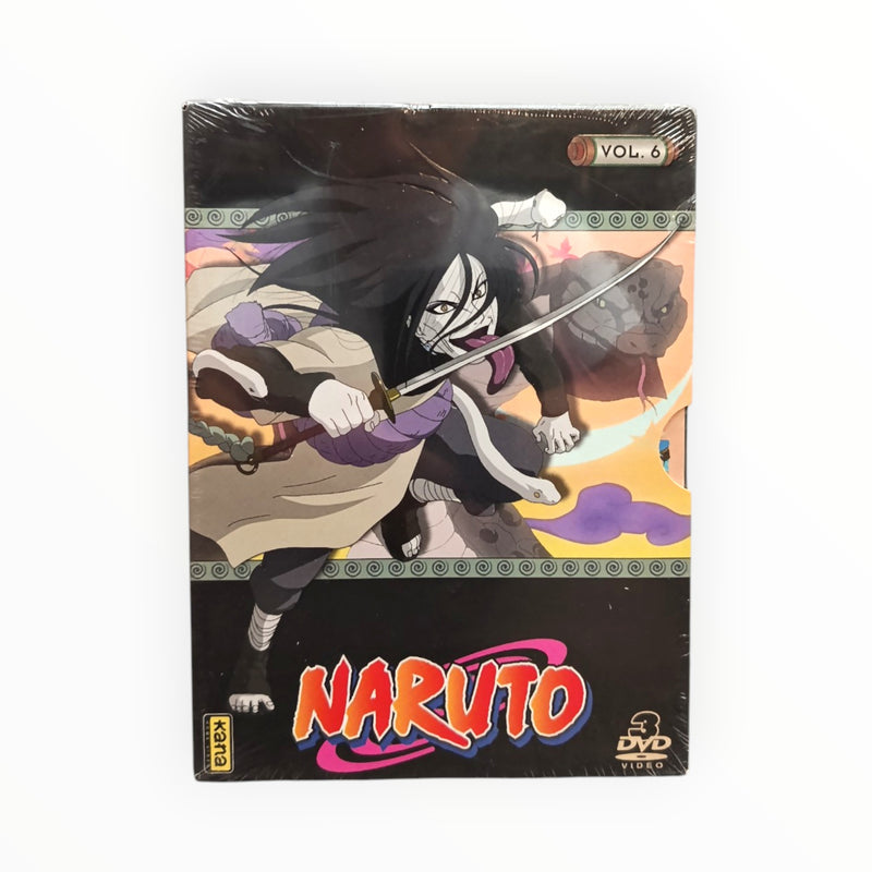 Naruto Volume 6 DVD Collector Neuf FRA