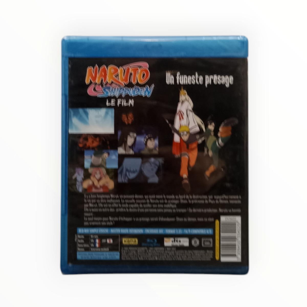 Naruto Shippuden Un Funeste Présage Bluray DVD Classic Neuf Blister FR