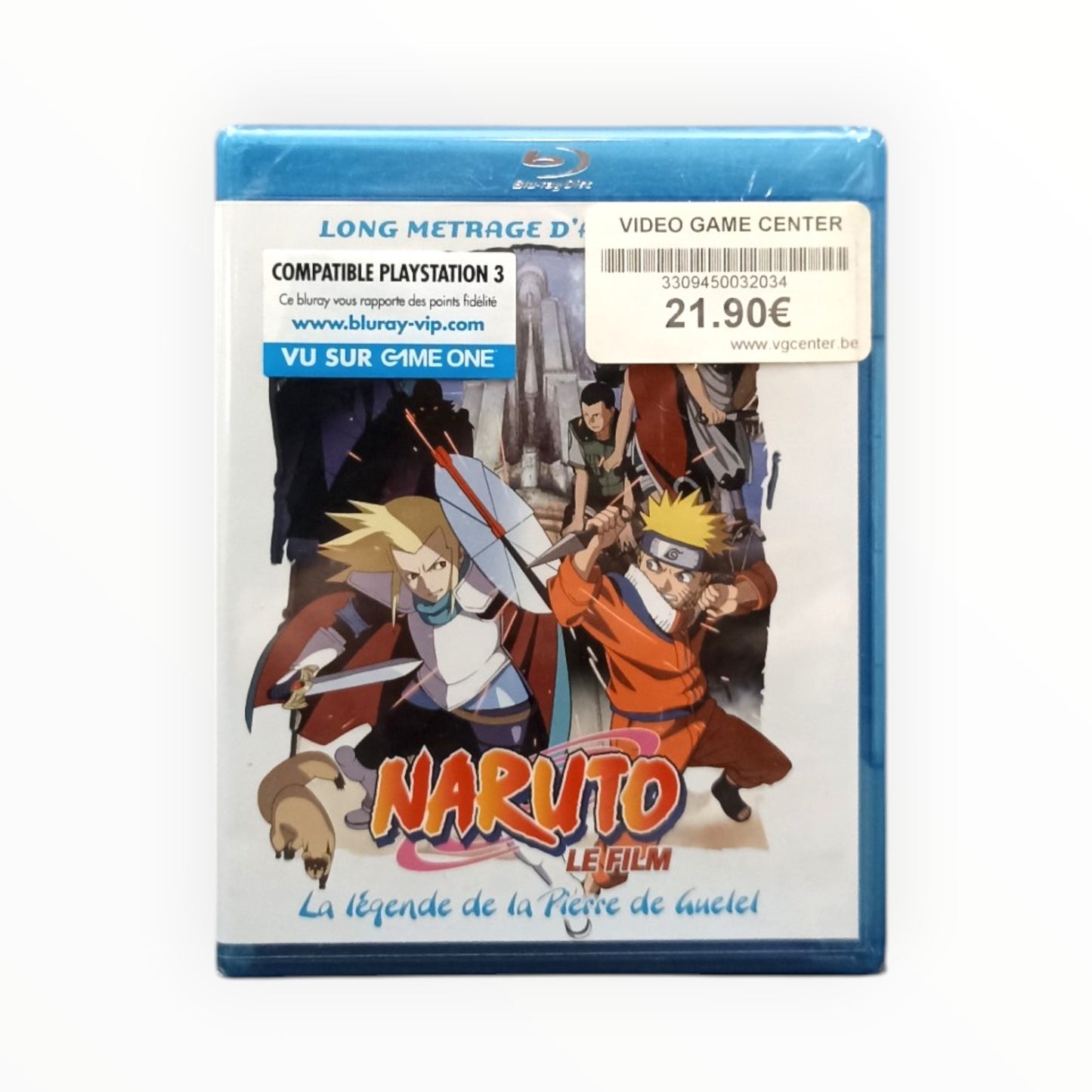 Naruto La légende de la Pierre de Guelel Bluray DVD Classic Neuf Blister FR