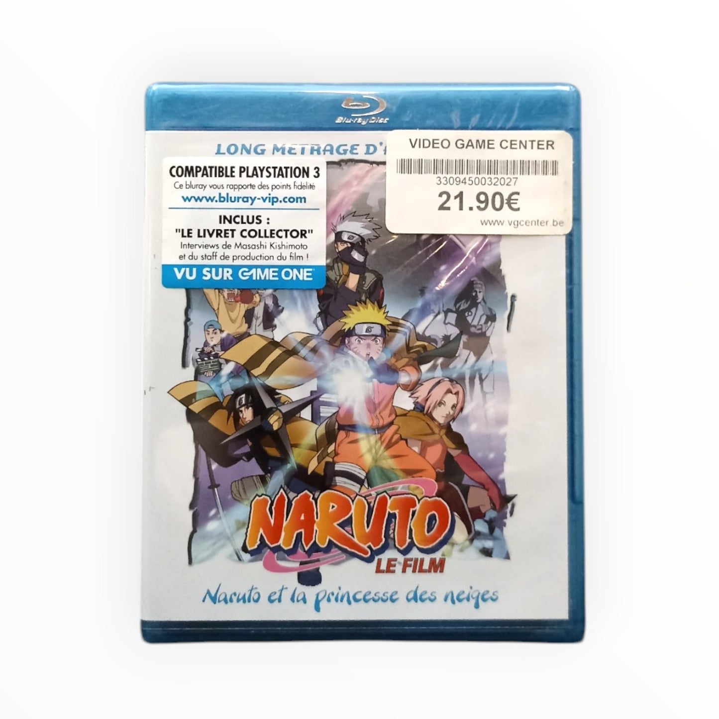 Naruto et la Princesse des Neiges Blueray DVD Classic Neuf Blister FR