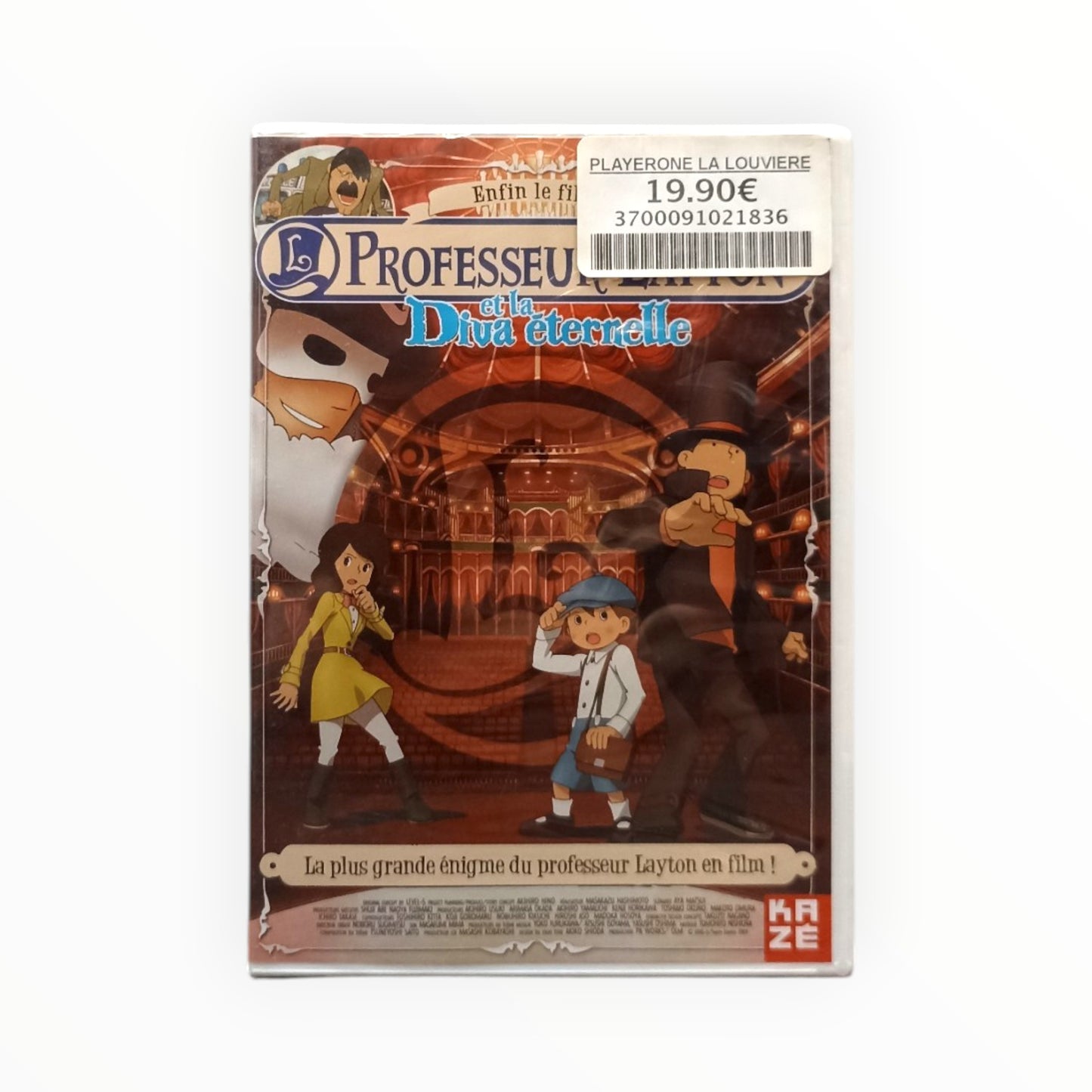 Professeur Layton et la Diva éternelle le Film DVD Classic Neuf Blister FR