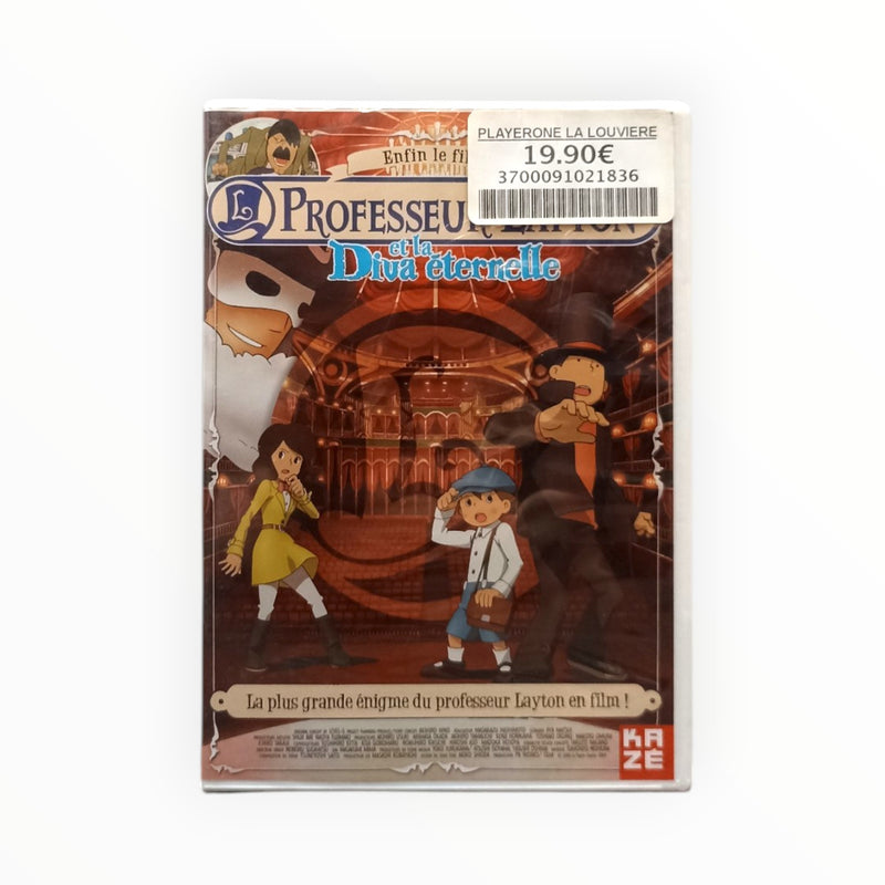 Professeur Layton et la Diva éternelle le Film DVD Classic Neuf Blister FR