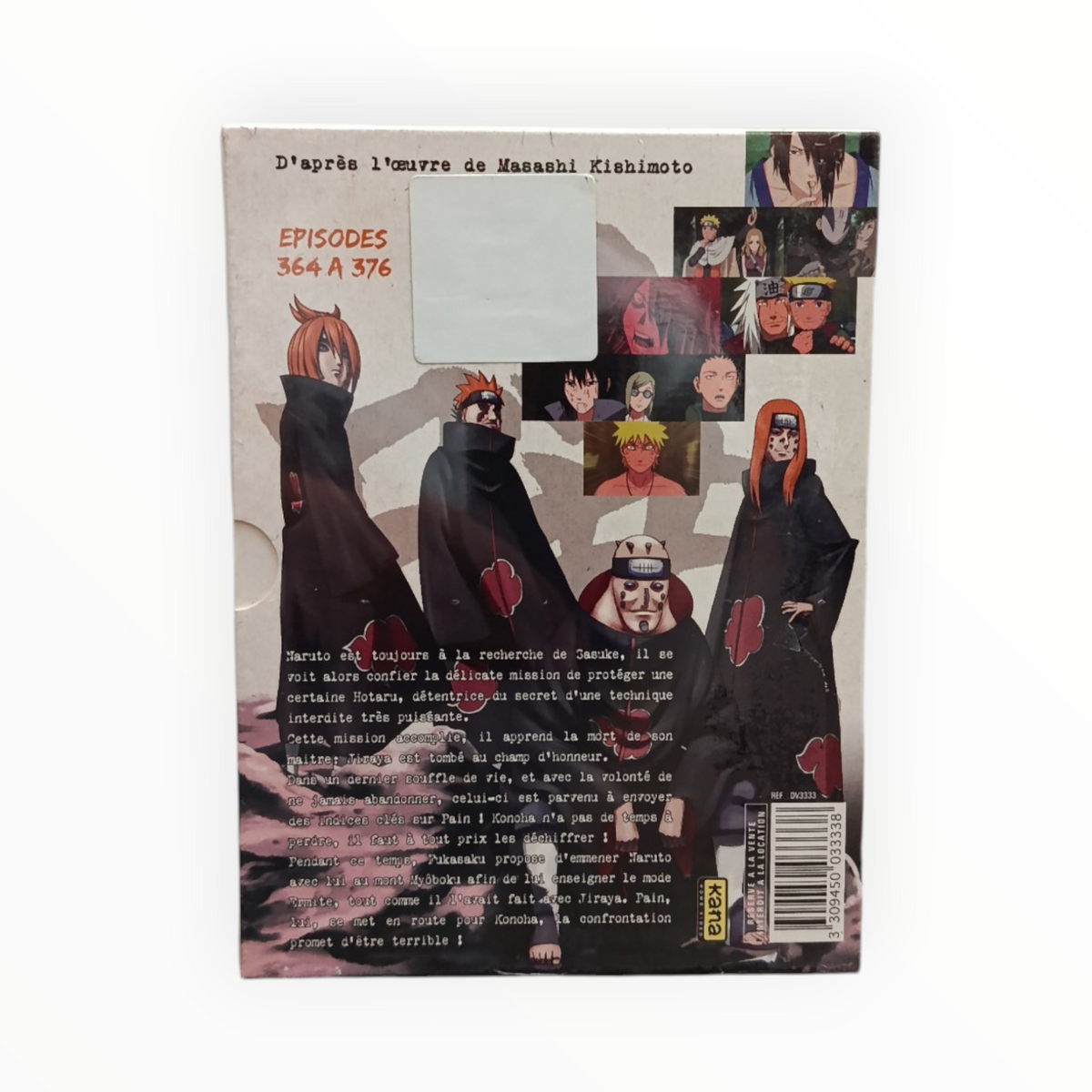 Naruto Shippuden Volume 12 DVD Collector Neuf FRA