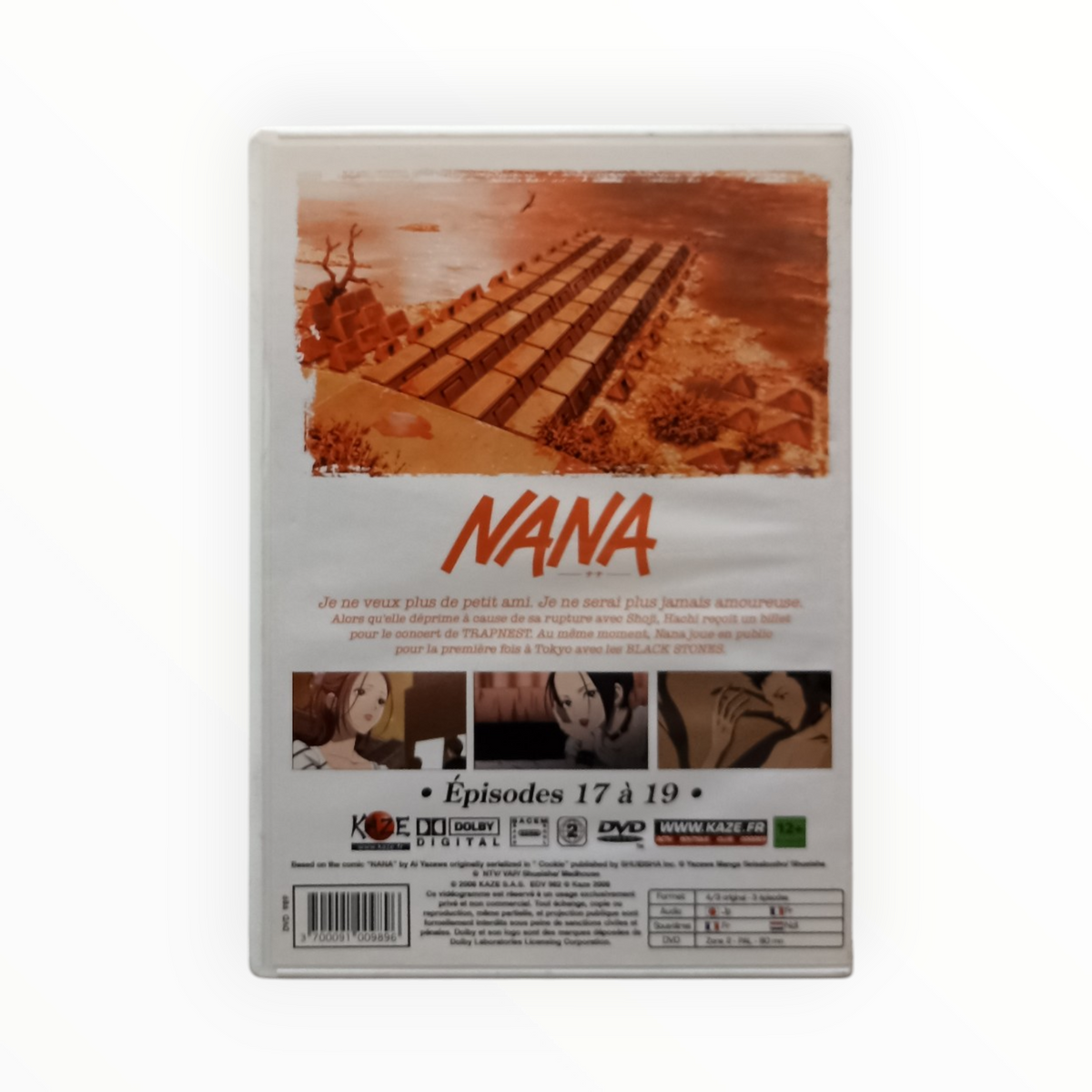 Nana épisode 17 à 19 DVD Classic FR
