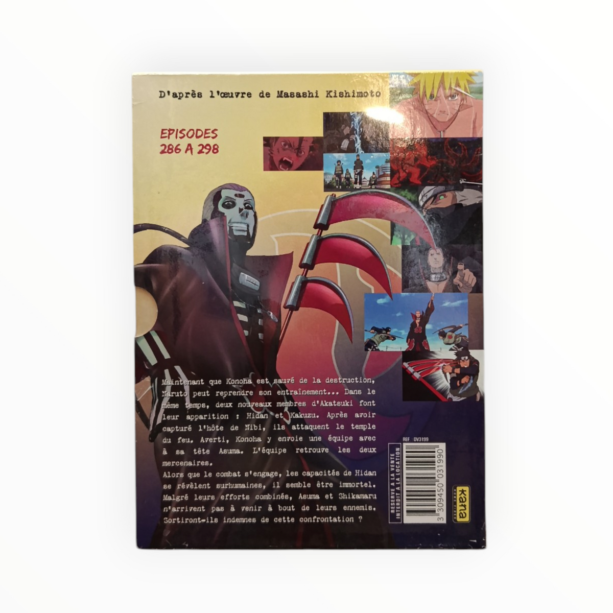 Naruto Shippuden Volume 6 DVD Collector Neuf FRA