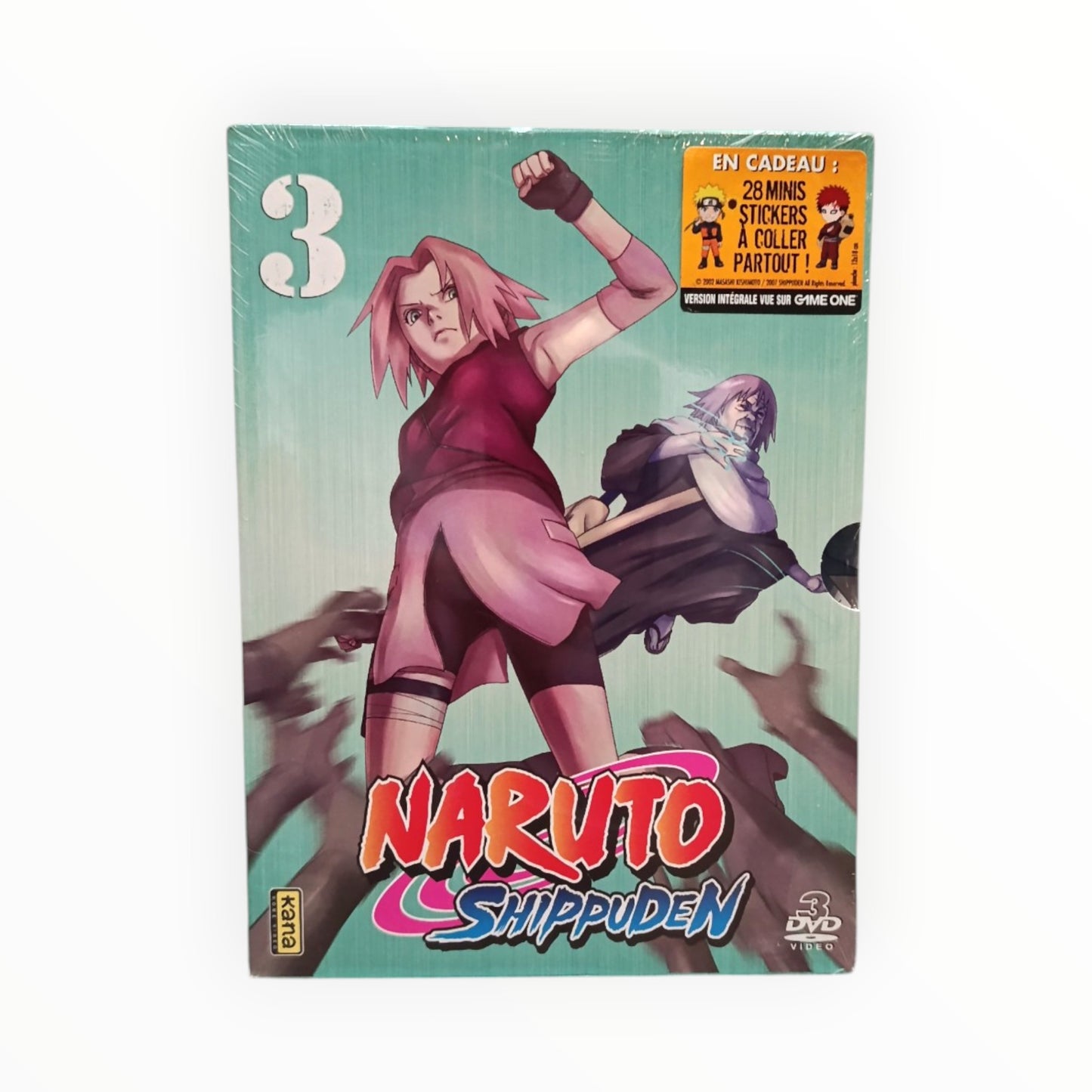 Naruto Shippuden Volume 3 DVD Collector Neuf FRA