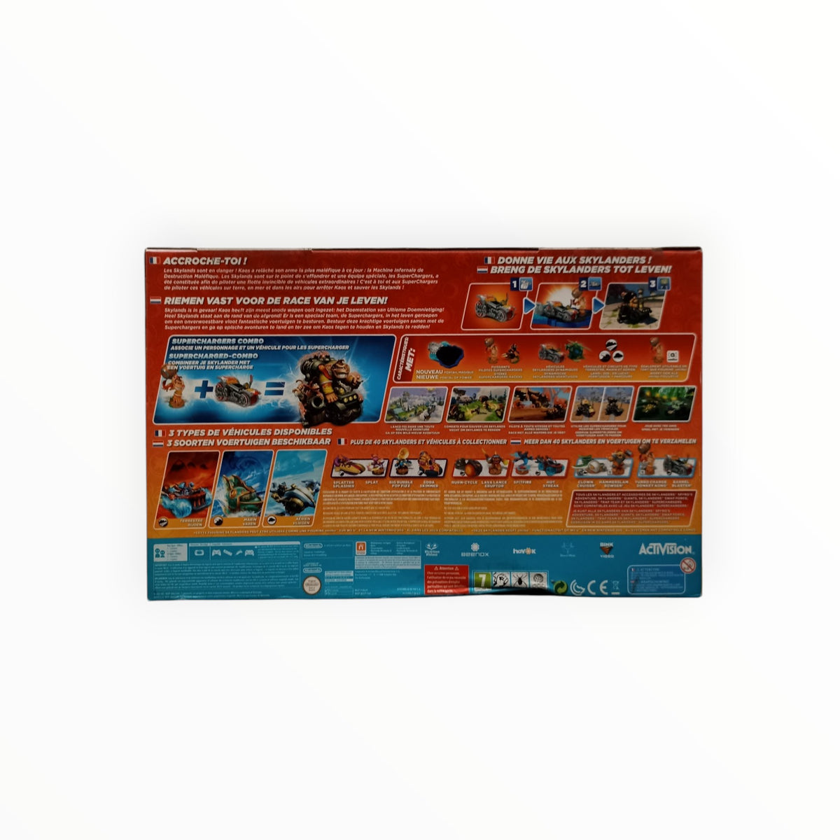 Coffret Skylanders Super Chargers Nintendo Wii U neuf