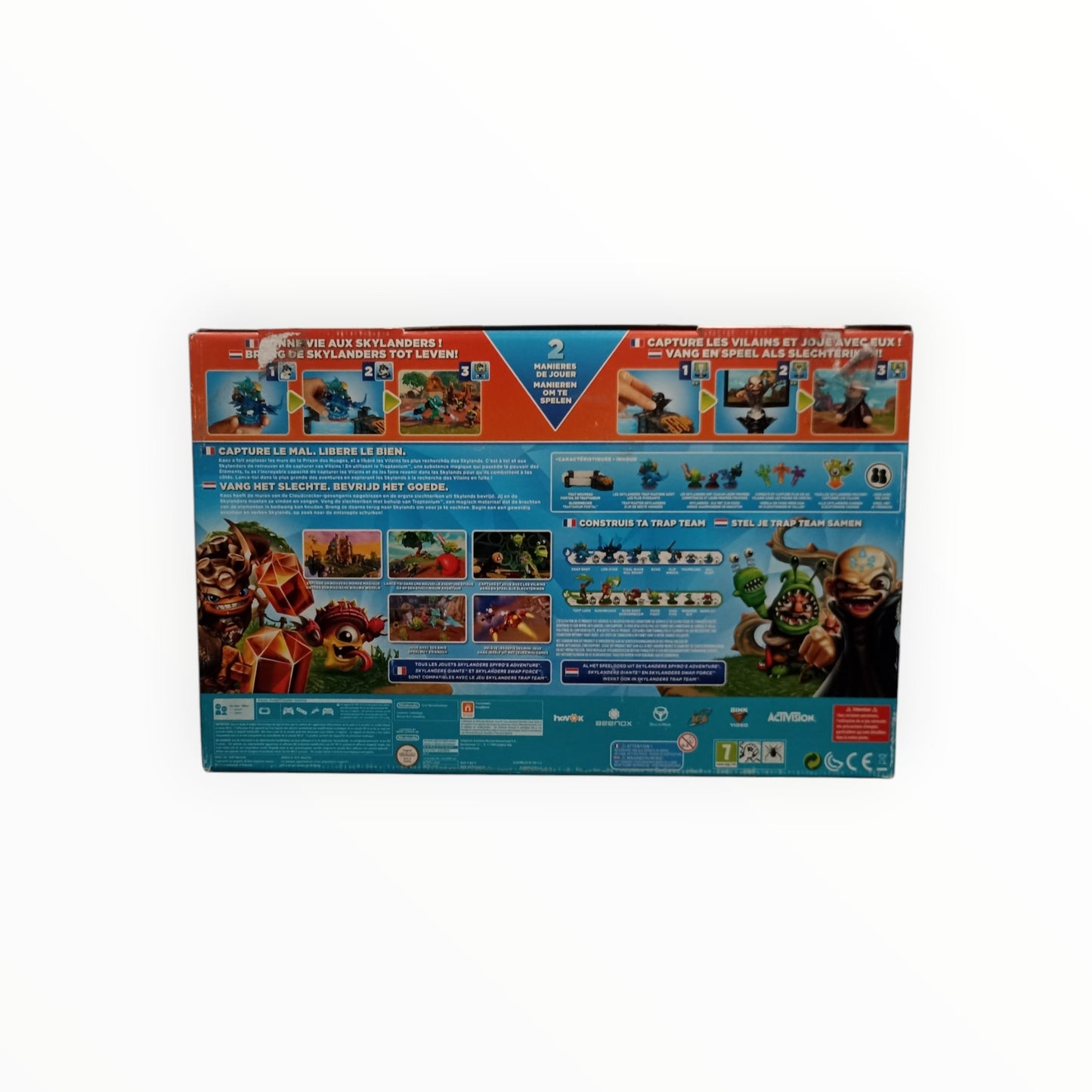 Coffret Skylanders Trap Team Nintendo Wii U