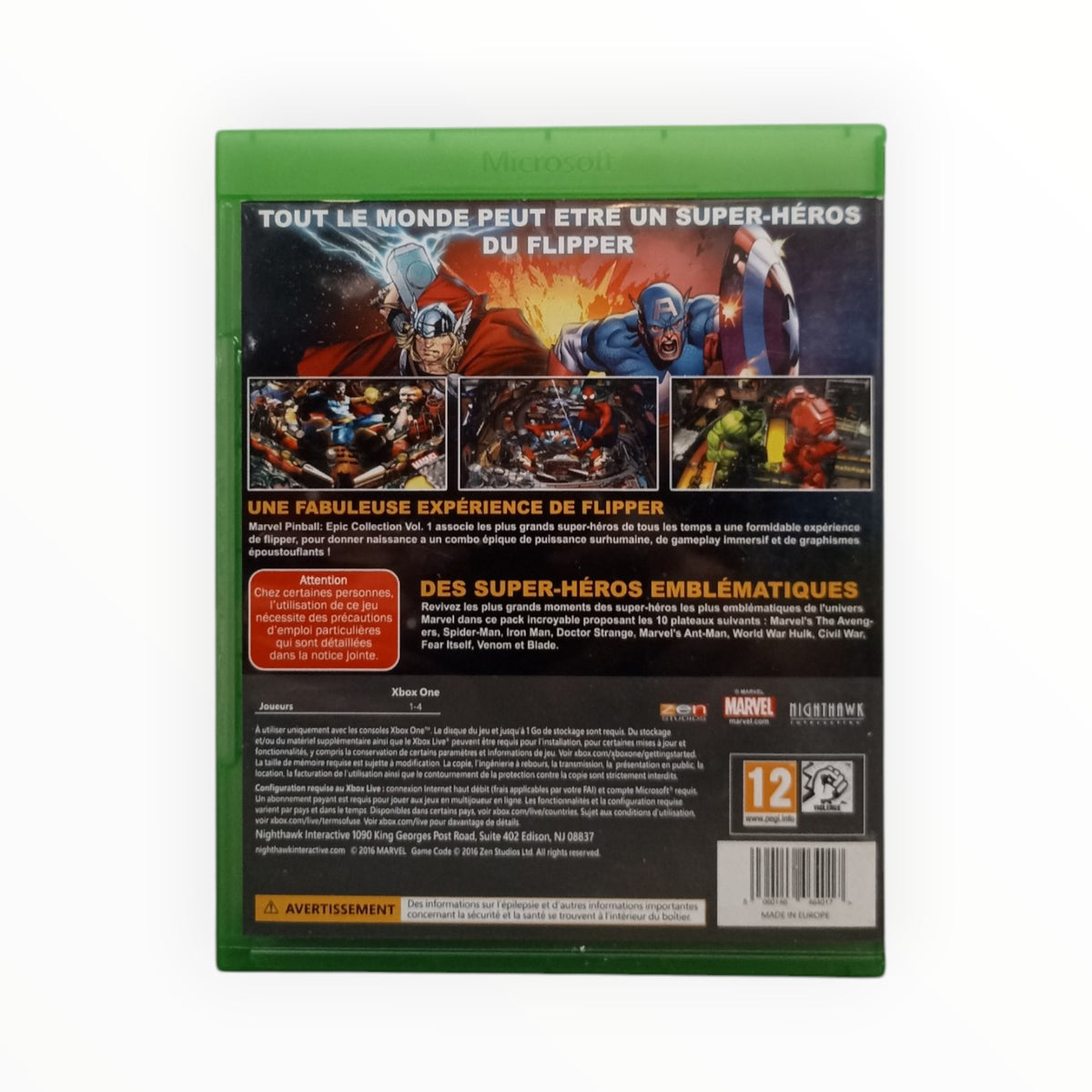 Marvel Pinball Xbox One