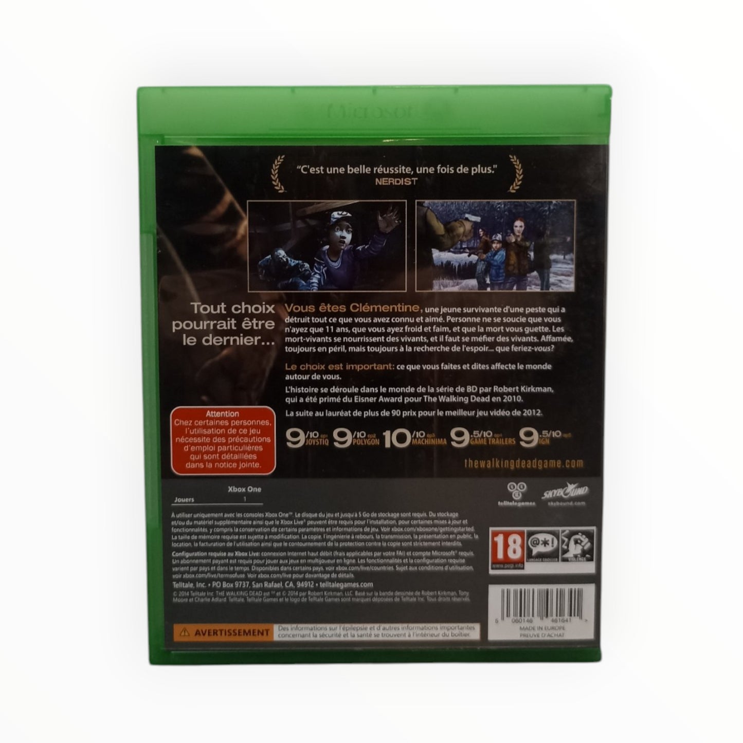 The Walking Dead Season Two Xbox One