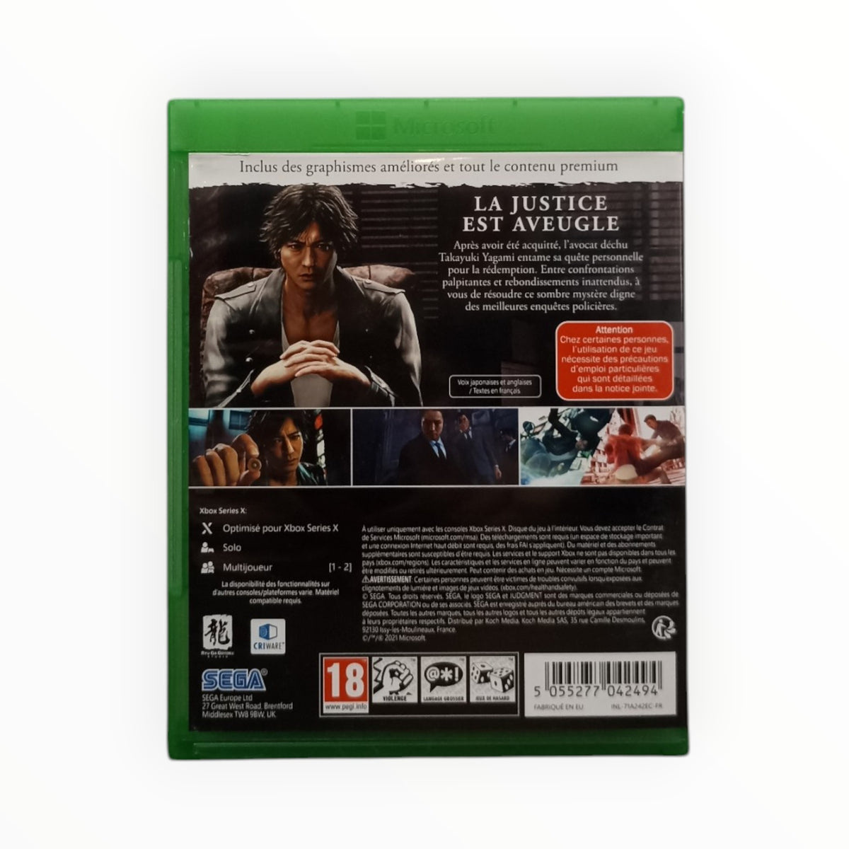 Judgment Xbox One