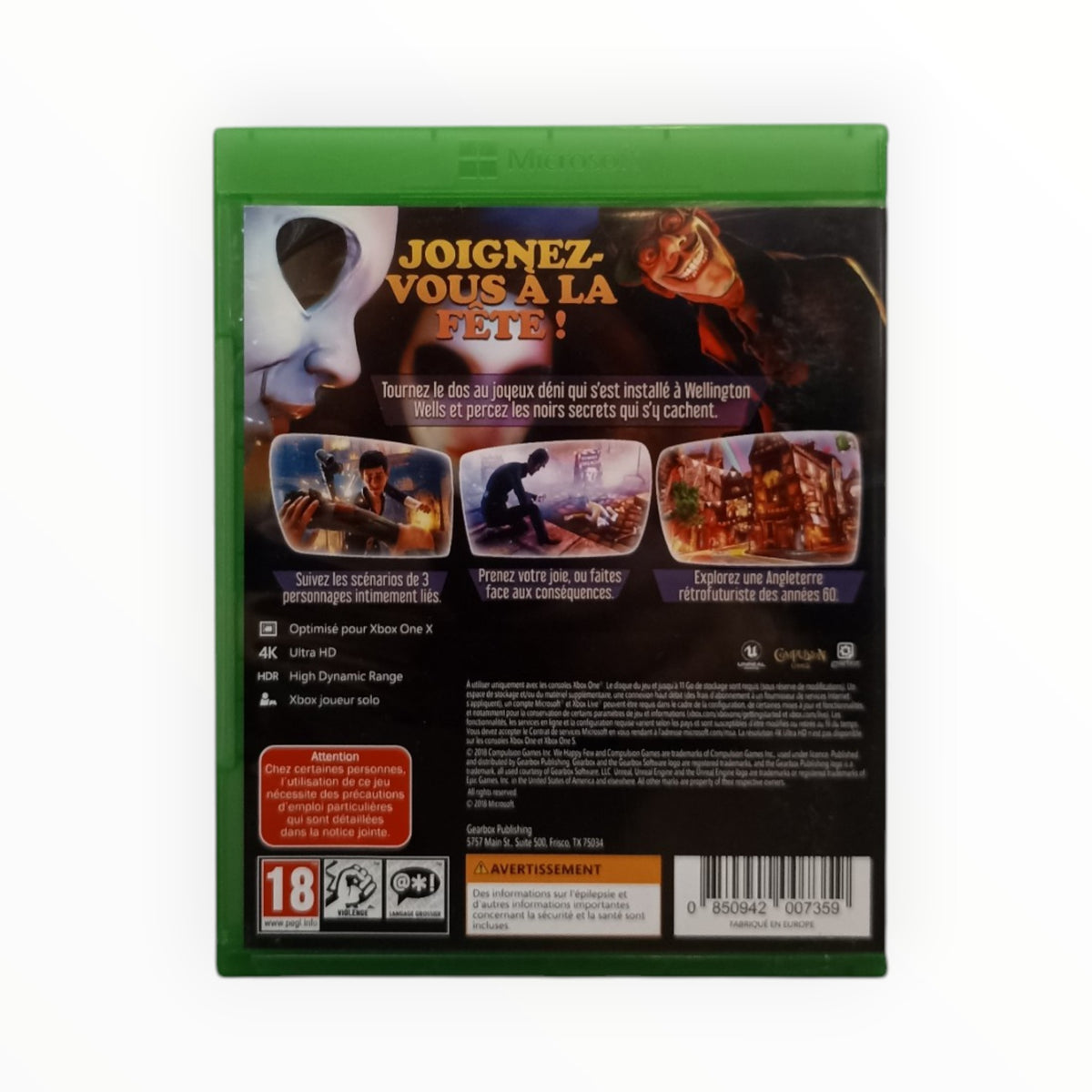 We Happy Few Xbox One