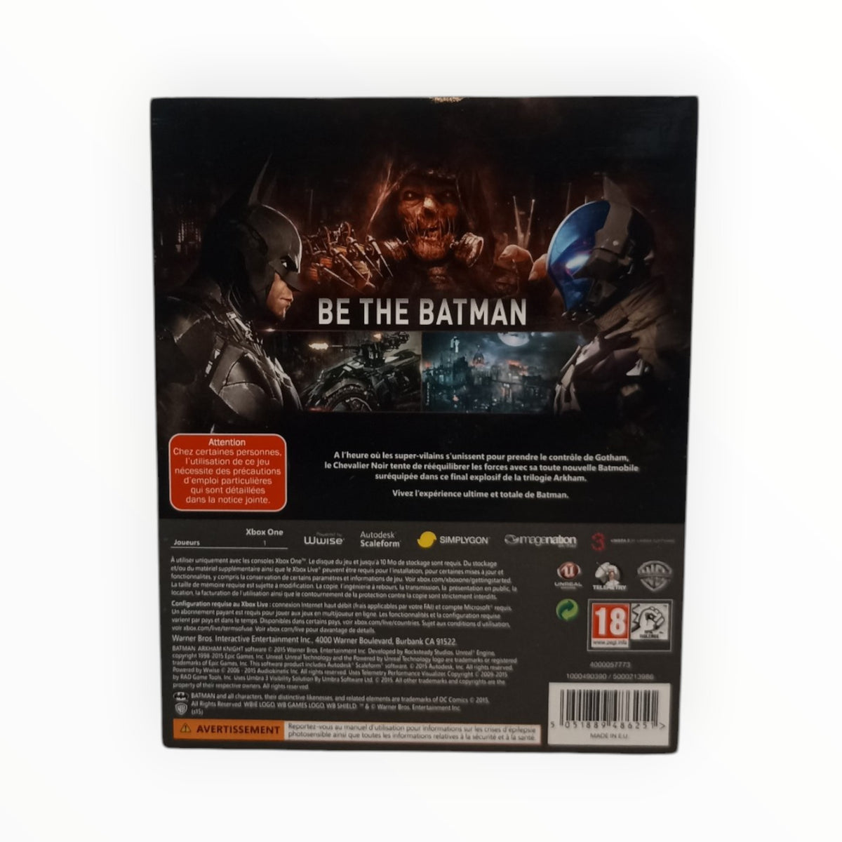 Batman Arkham Knight Xbox One Collector's