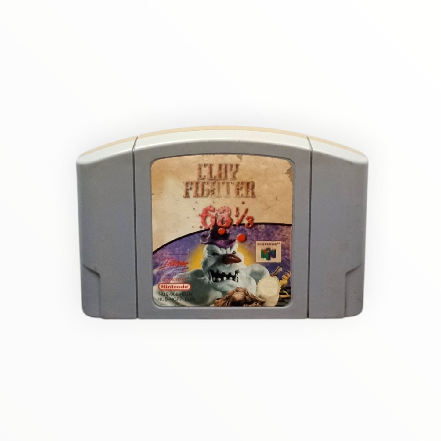 Clay Fighter 63 1/3 Nintendo 64 en Loose