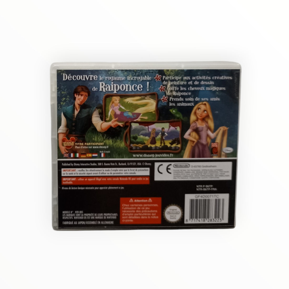 Disney Raiponce Nintendo DS