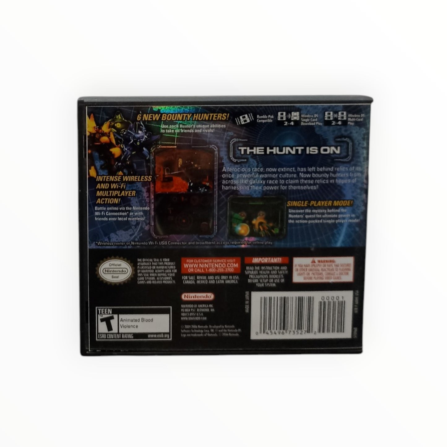 Metroid Prime Hunters Nintendo DS Version USA