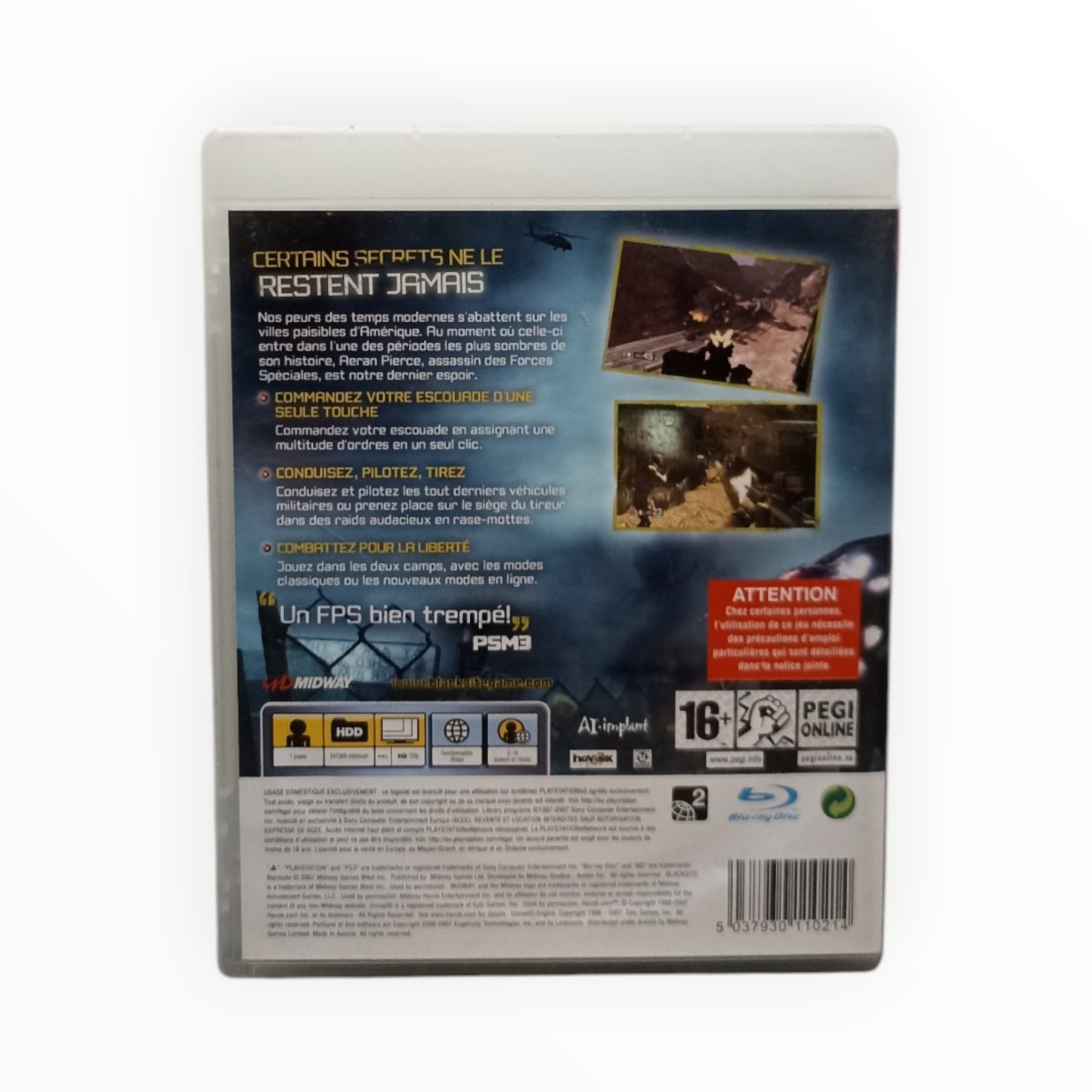 Blacksite Playstation 3 (PS3)