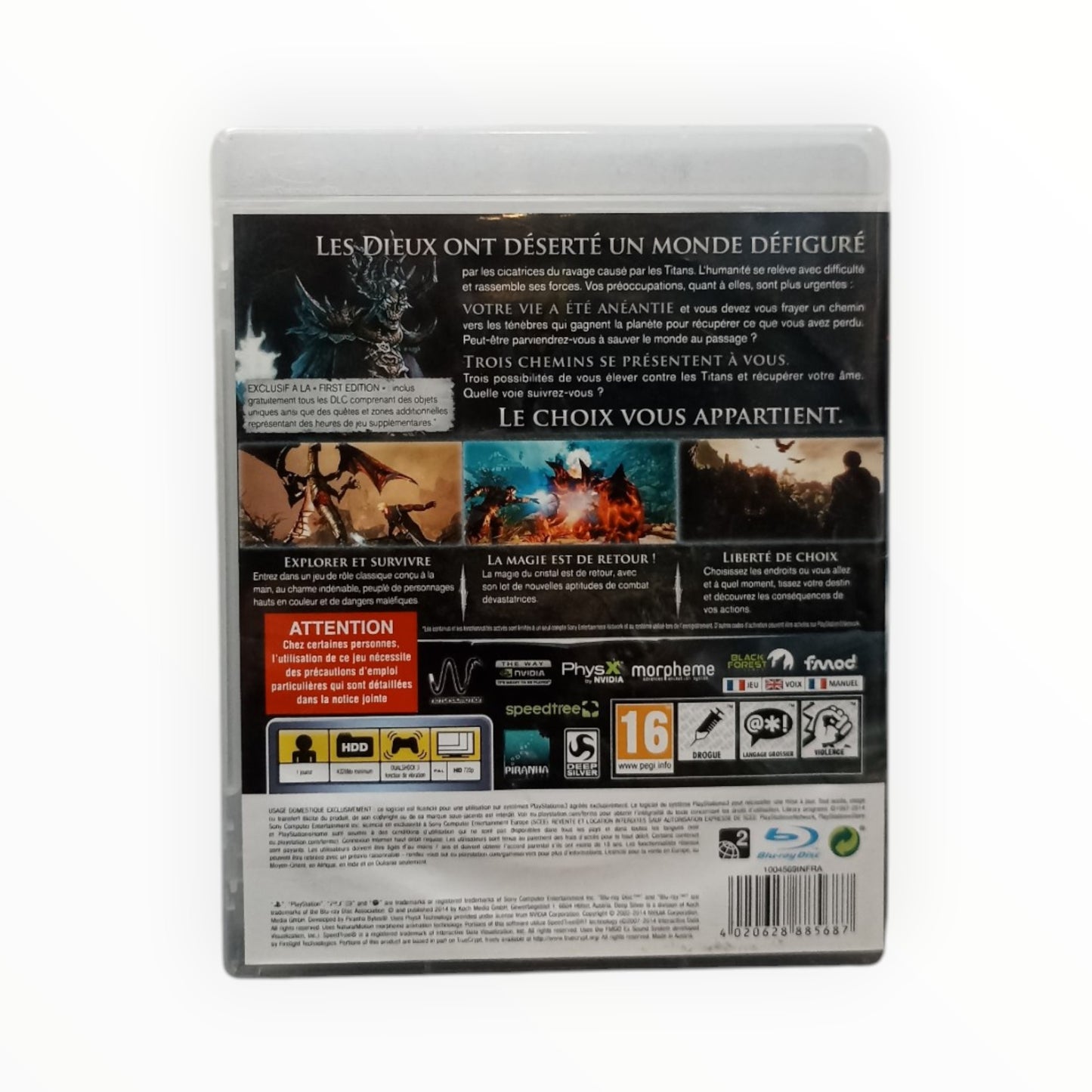 Risen Titan Lords 3 Playstation 3 (PS3)