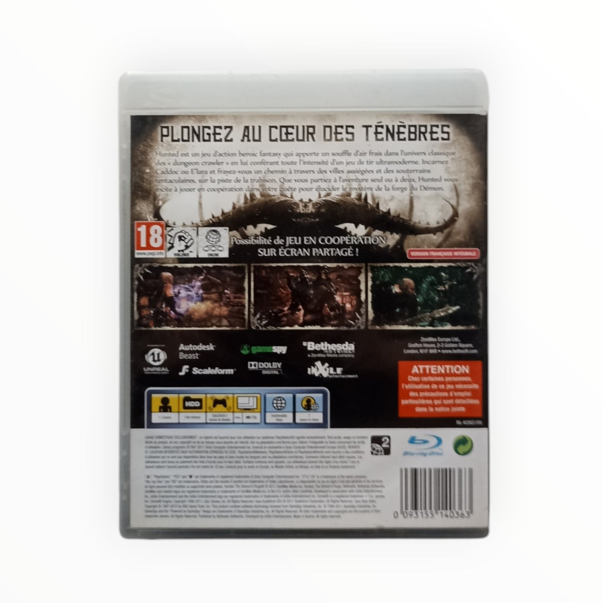 Hunted Demon's Forge Playstation 3 (PS3)