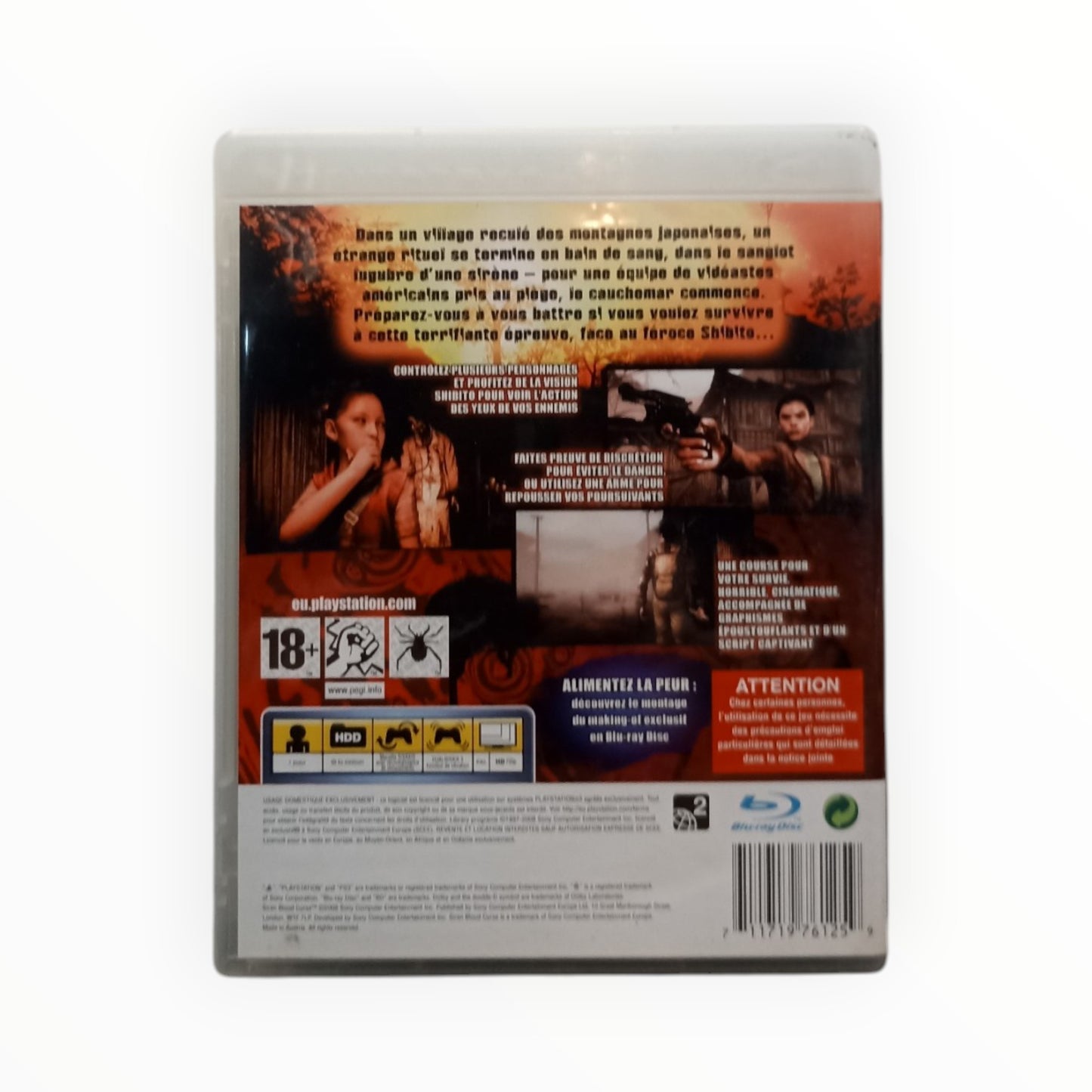 Siren Blood Curse Playstation 3 (PS3)