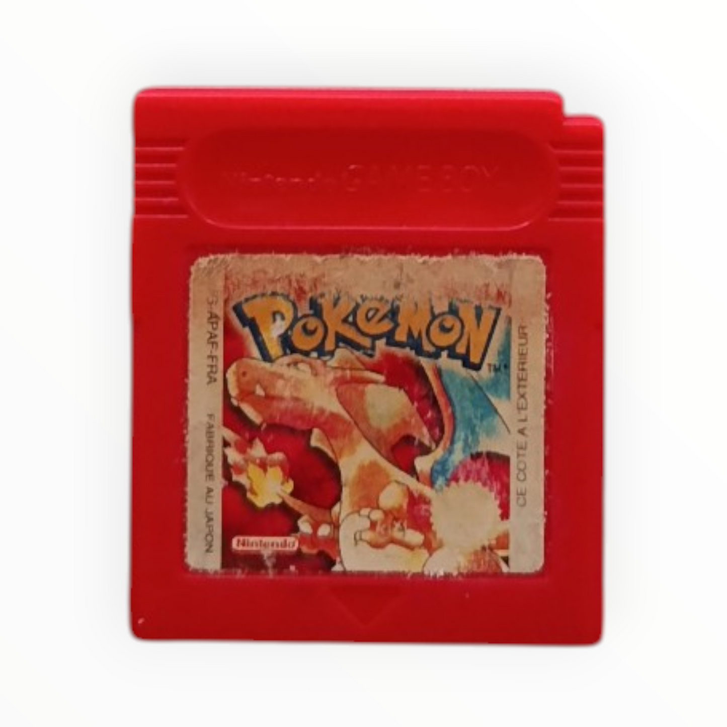 Pokémon Rouge Game Boy Cartouche seule Seconde Vie