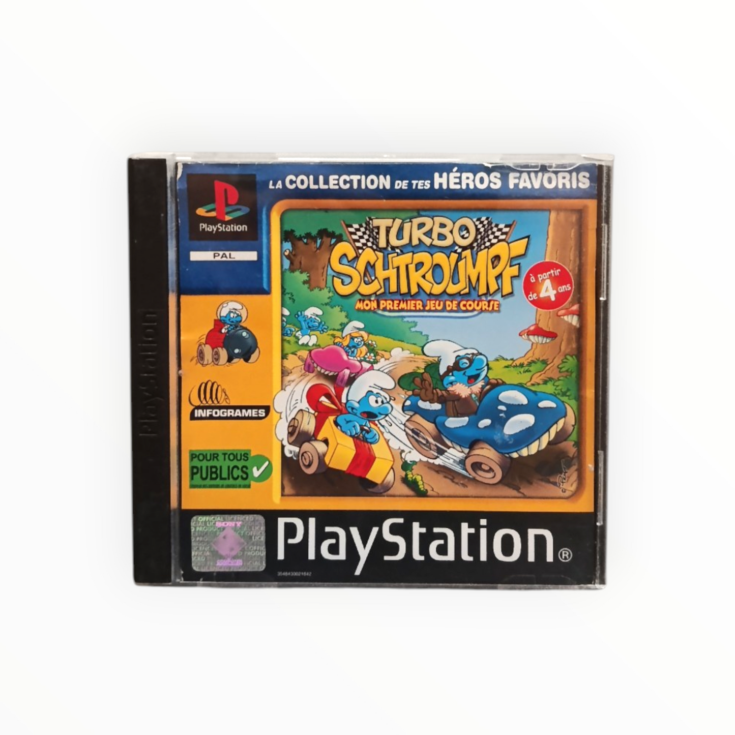 Turbo Schtroumpf Playstation 1 (PS1)