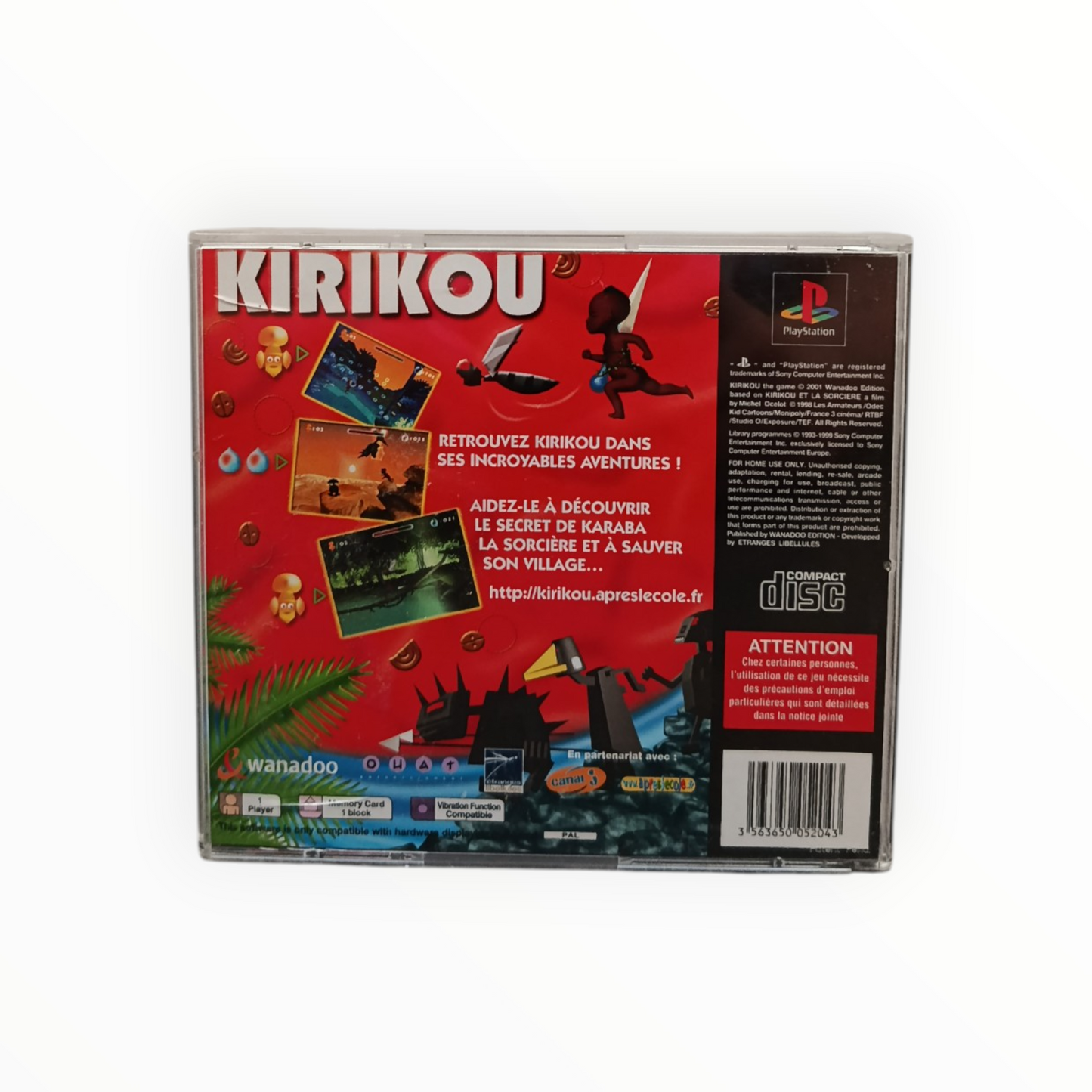 Kirikou Playstation 1 (PS1)