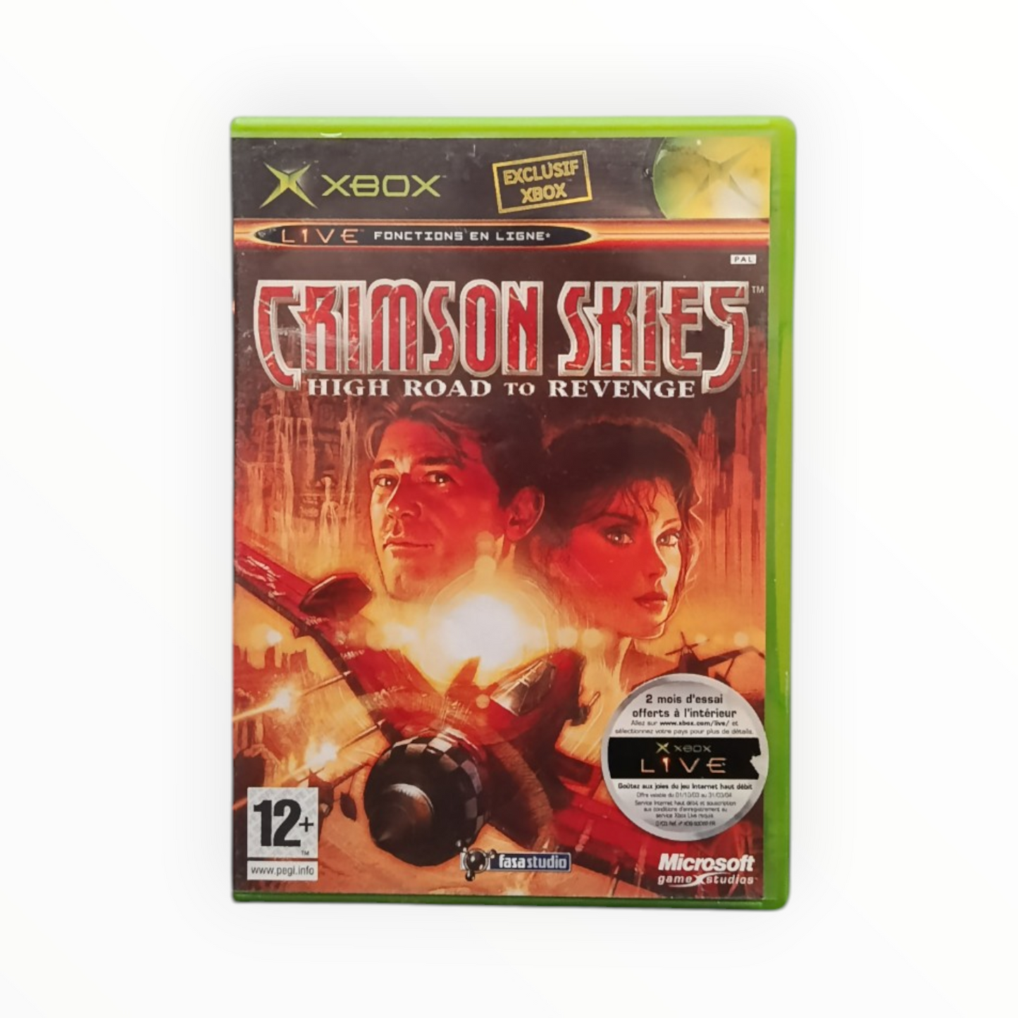 Crimson Skies High Road to Revenge Xbox FR Complet