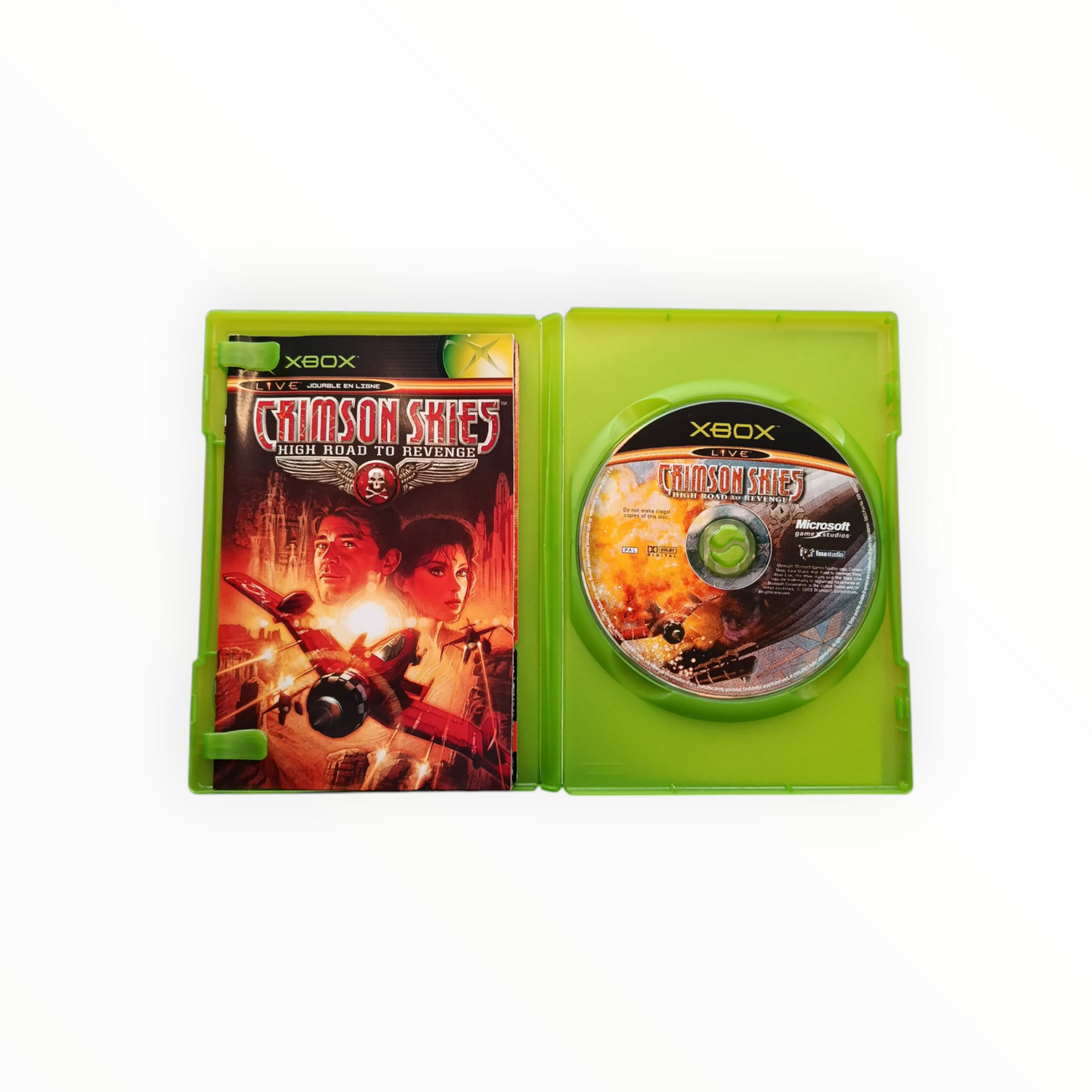 Crimson Skies High Road to Revenge Xbox FR Complet