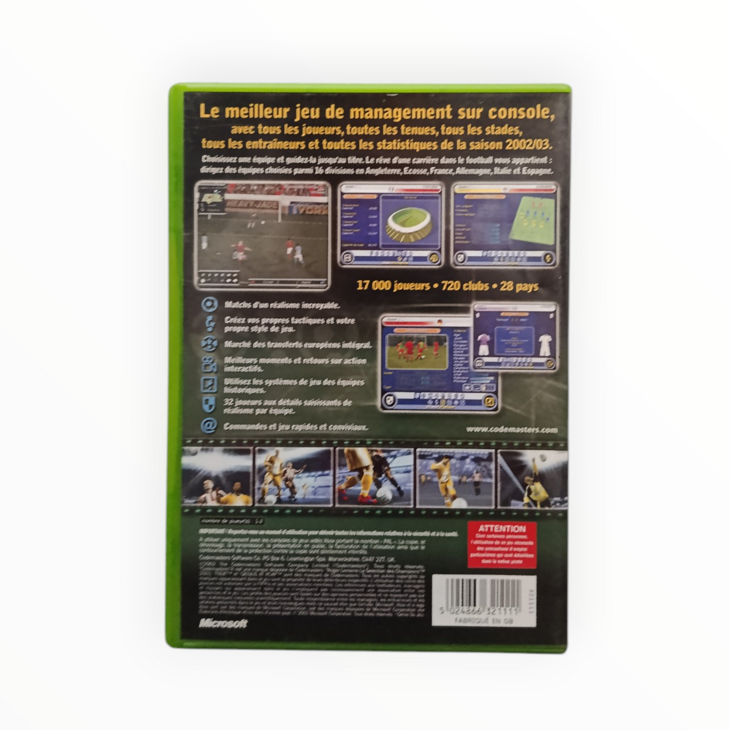 Roger Lemerre La Sélection des Champions 2003 Xbox FR Complet