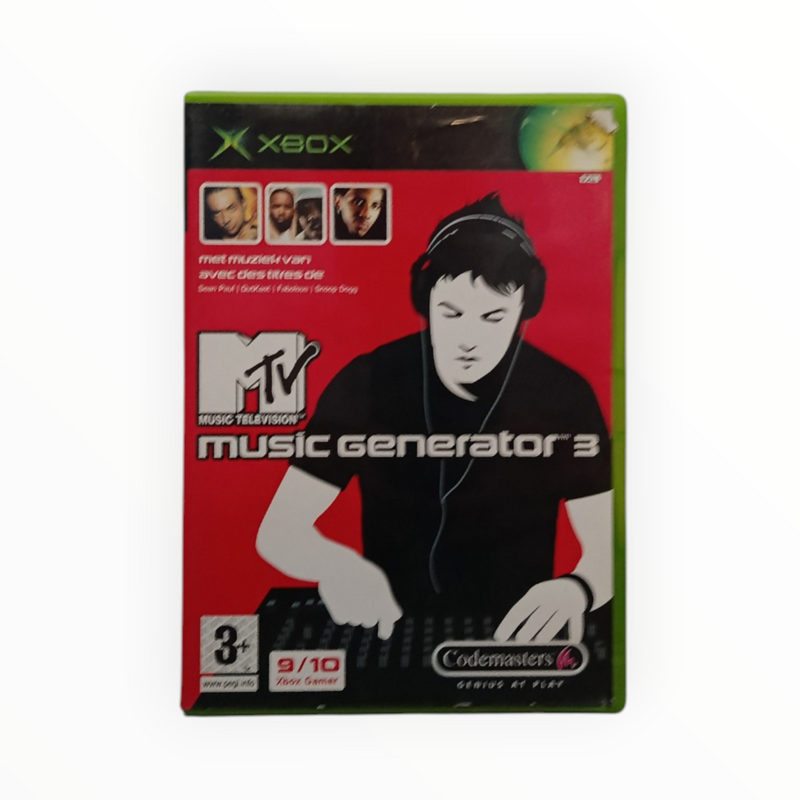 MTV Music Generator 3 Xbox FR Complet