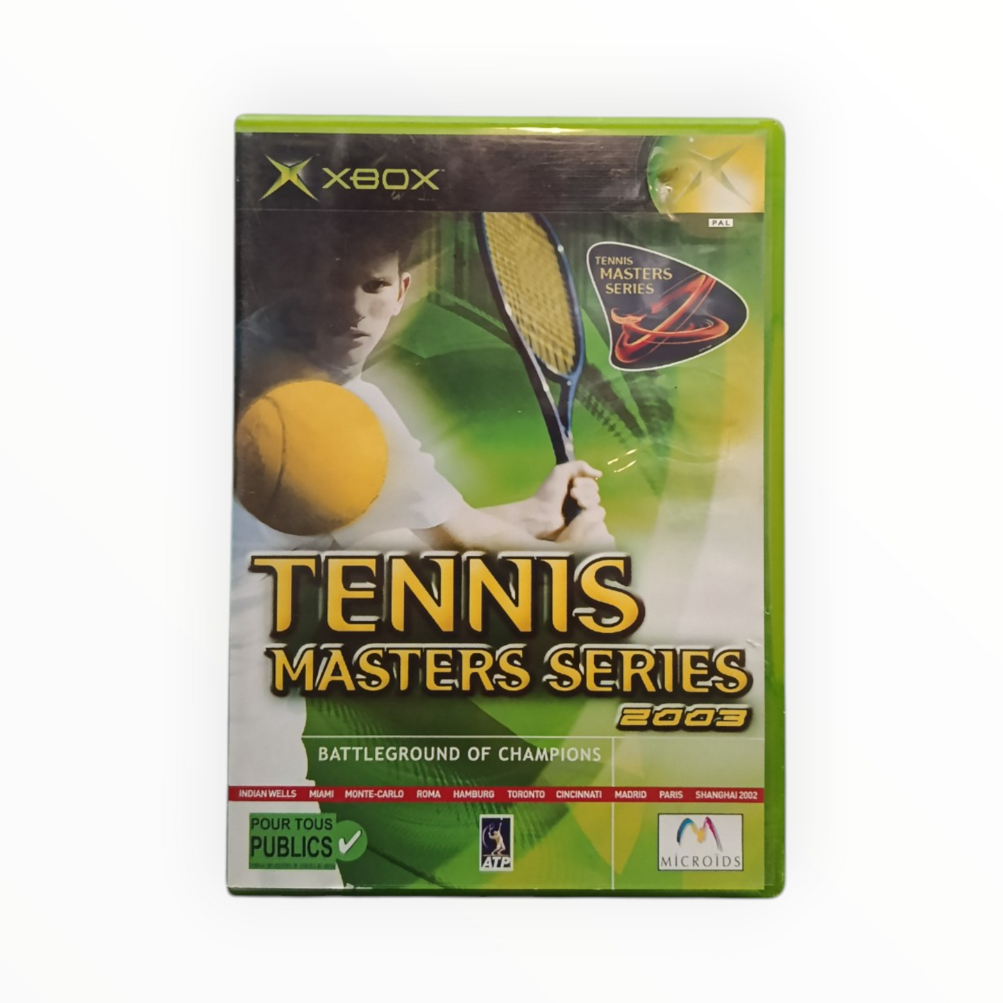 Tennis Masters Series 2003 Xbox FR Complet
