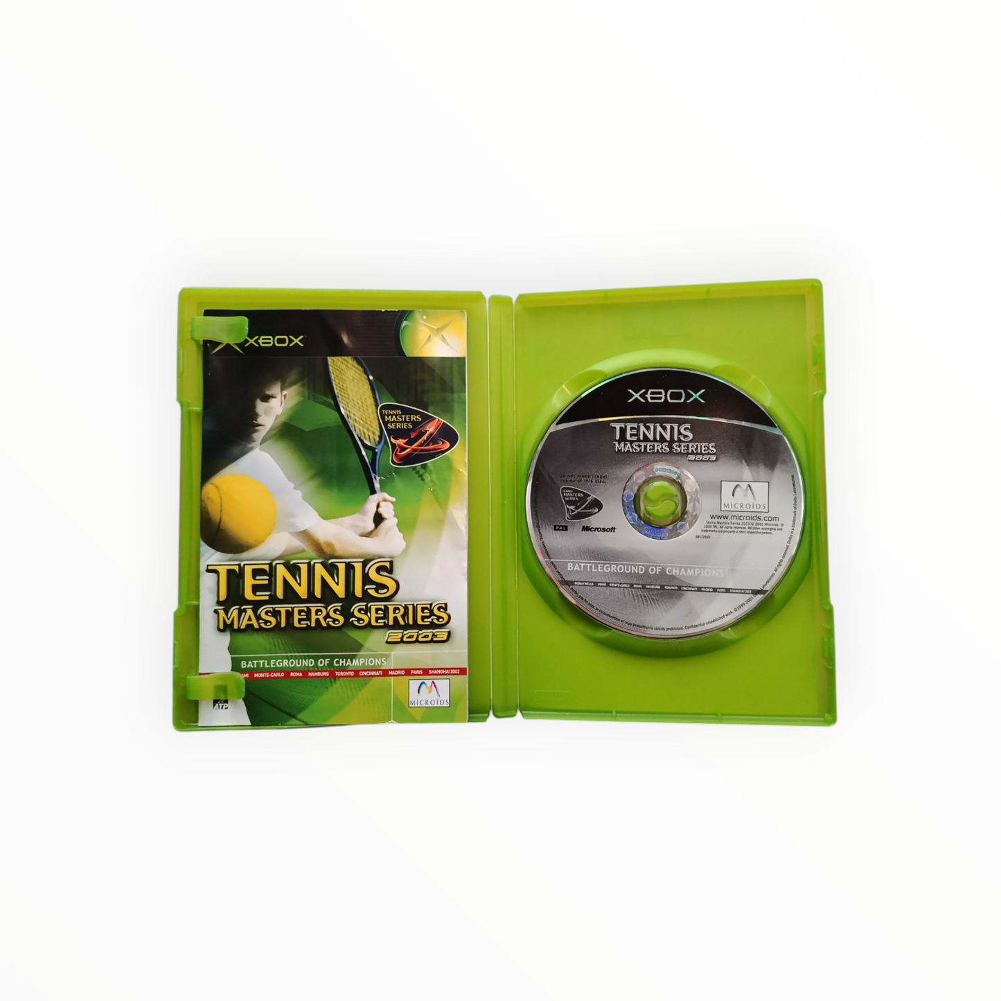 Tennis Masters Series 2003 Xbox FR Complet