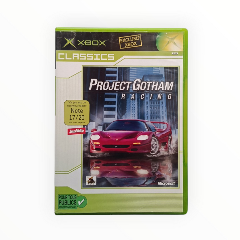Boite seule Project Gotham Racing Xbox