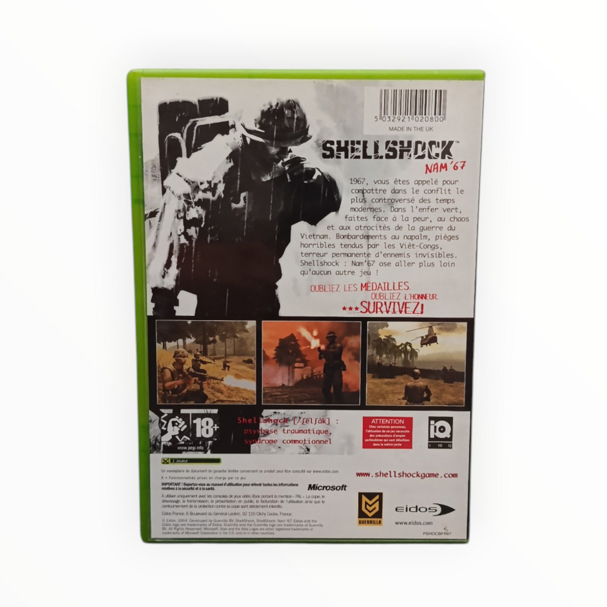 Shellshock Nam'67 Xbox